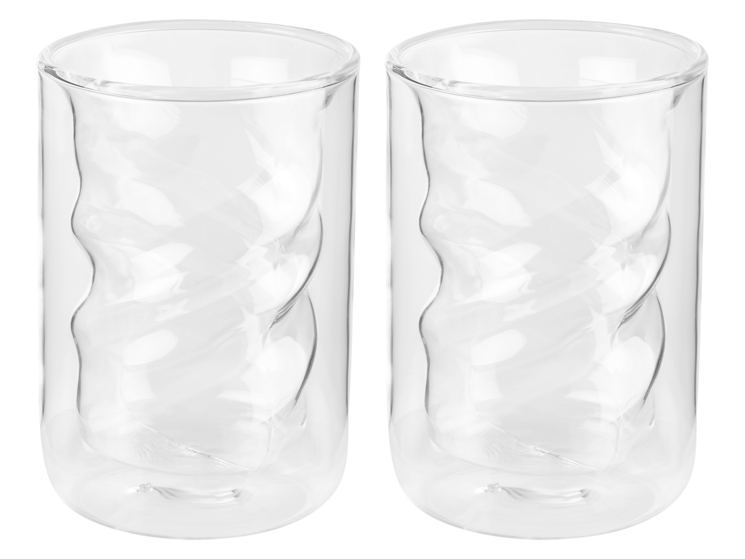 Livarno home Zestaw 2 szklanek lub kieliszków termicznych Woda