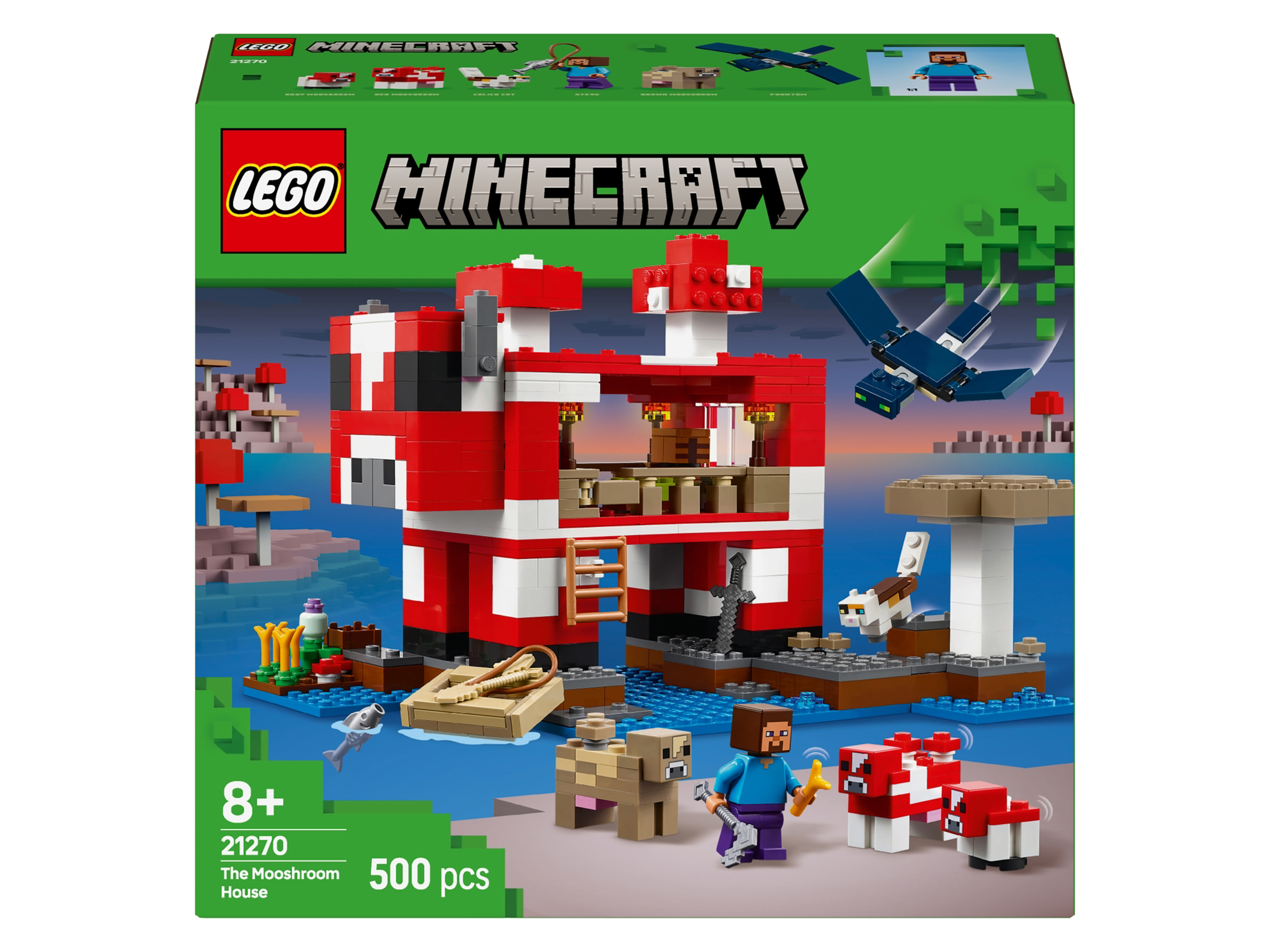 Lego Minecraft 21270 Dom grzybowej krowy
