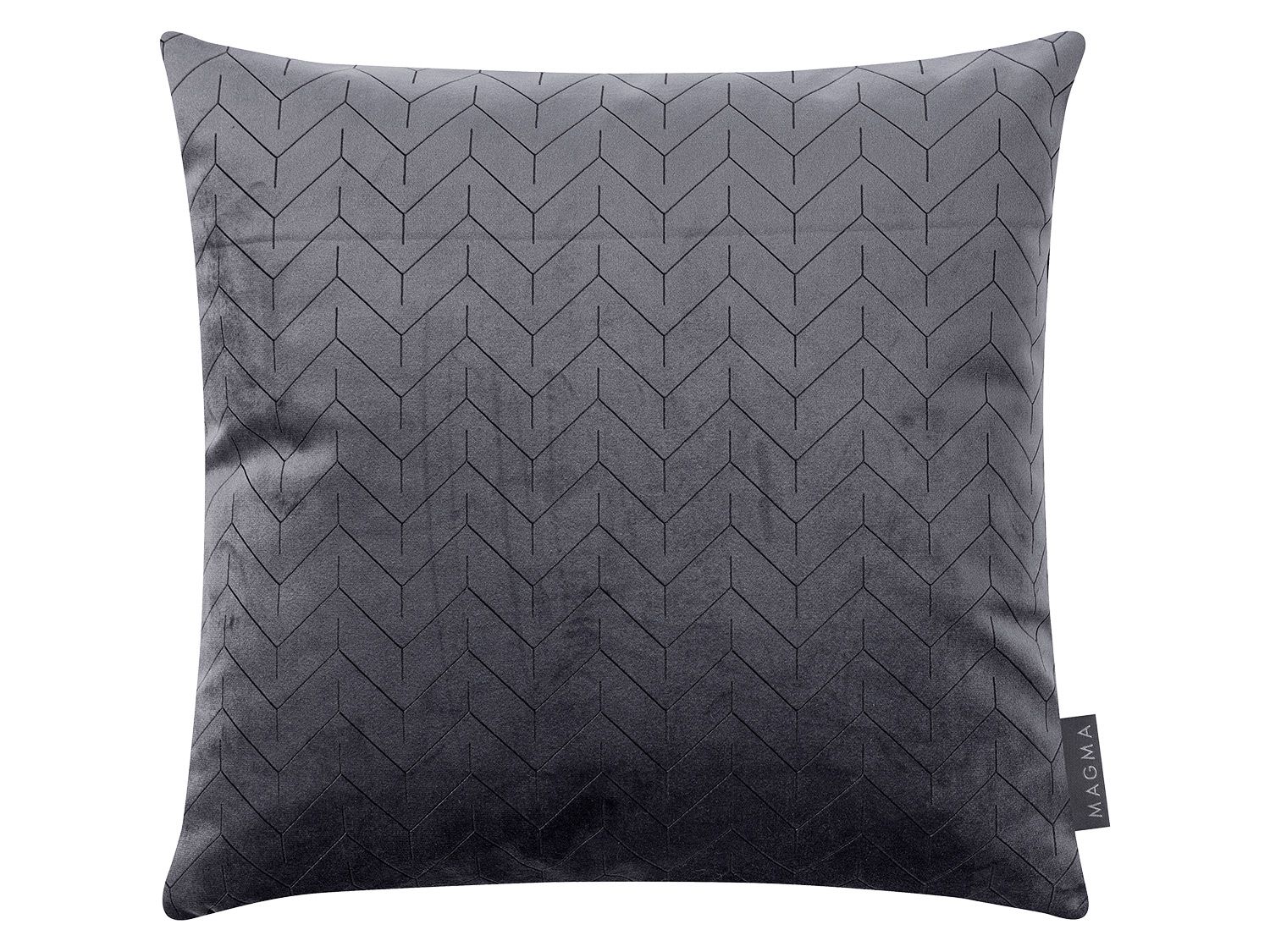 Magma Poszewka na poduszkę Taima Antracytowy, 40 x 40 cm