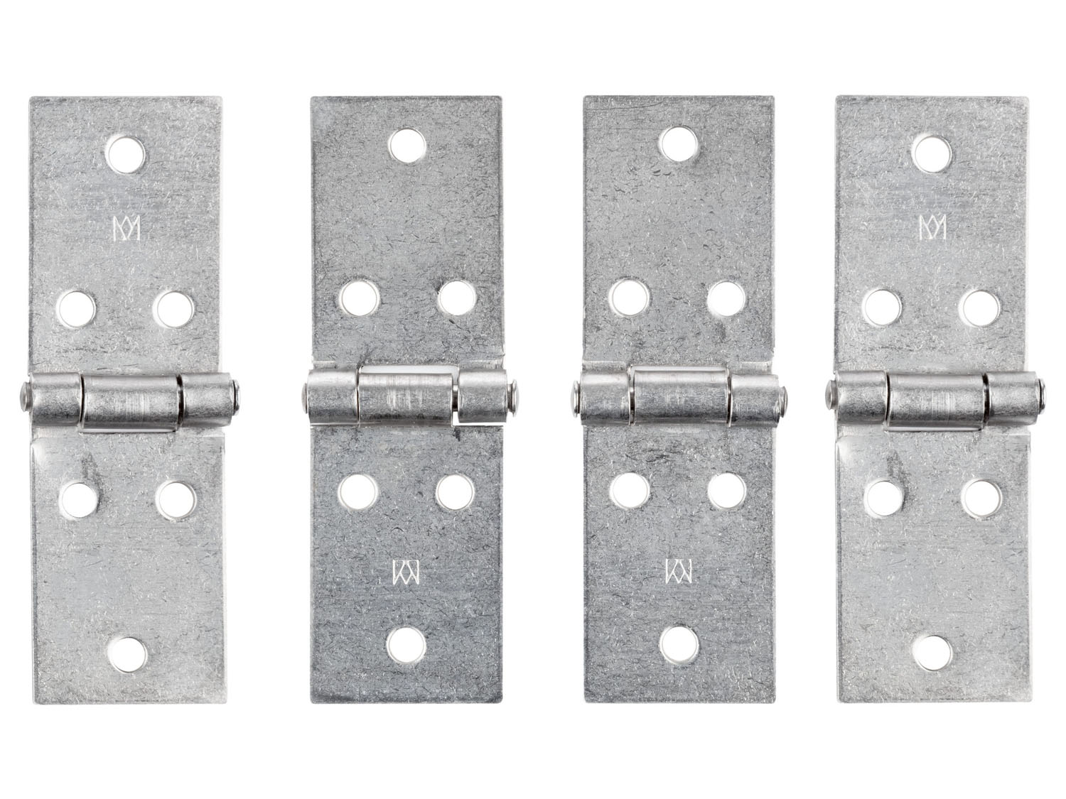 Parkside Zawiasy lub Zasuwki Zestaw 4 zawiasów budowlanych