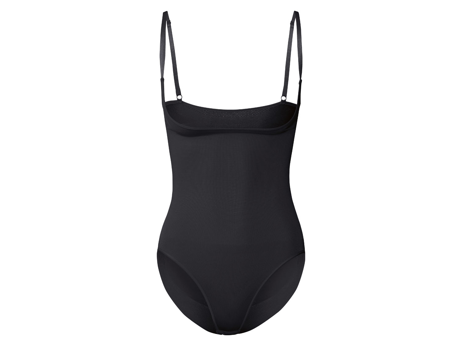 esmara Bezszwowe body modelujące, bezszwowe XXL 52/54, Czarny