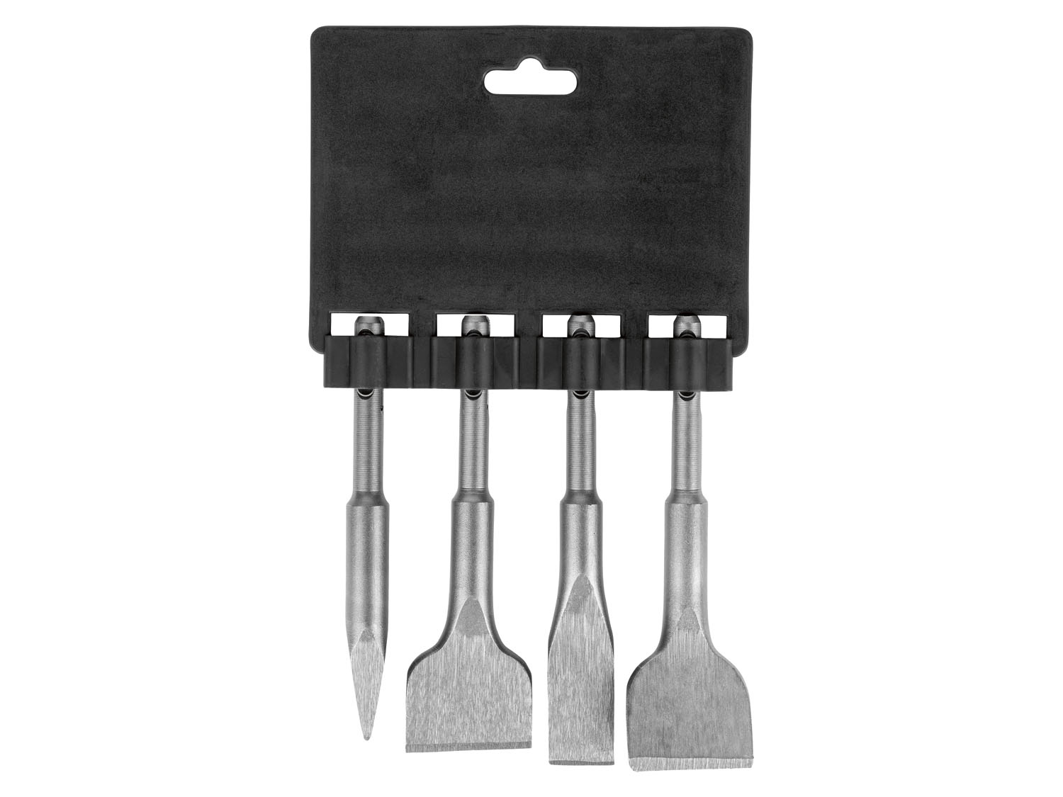 Parkside Zestaw wierteł udarowych SDS / zestaw dłut krótkich SDS Zestaw dłut krótkich SDS