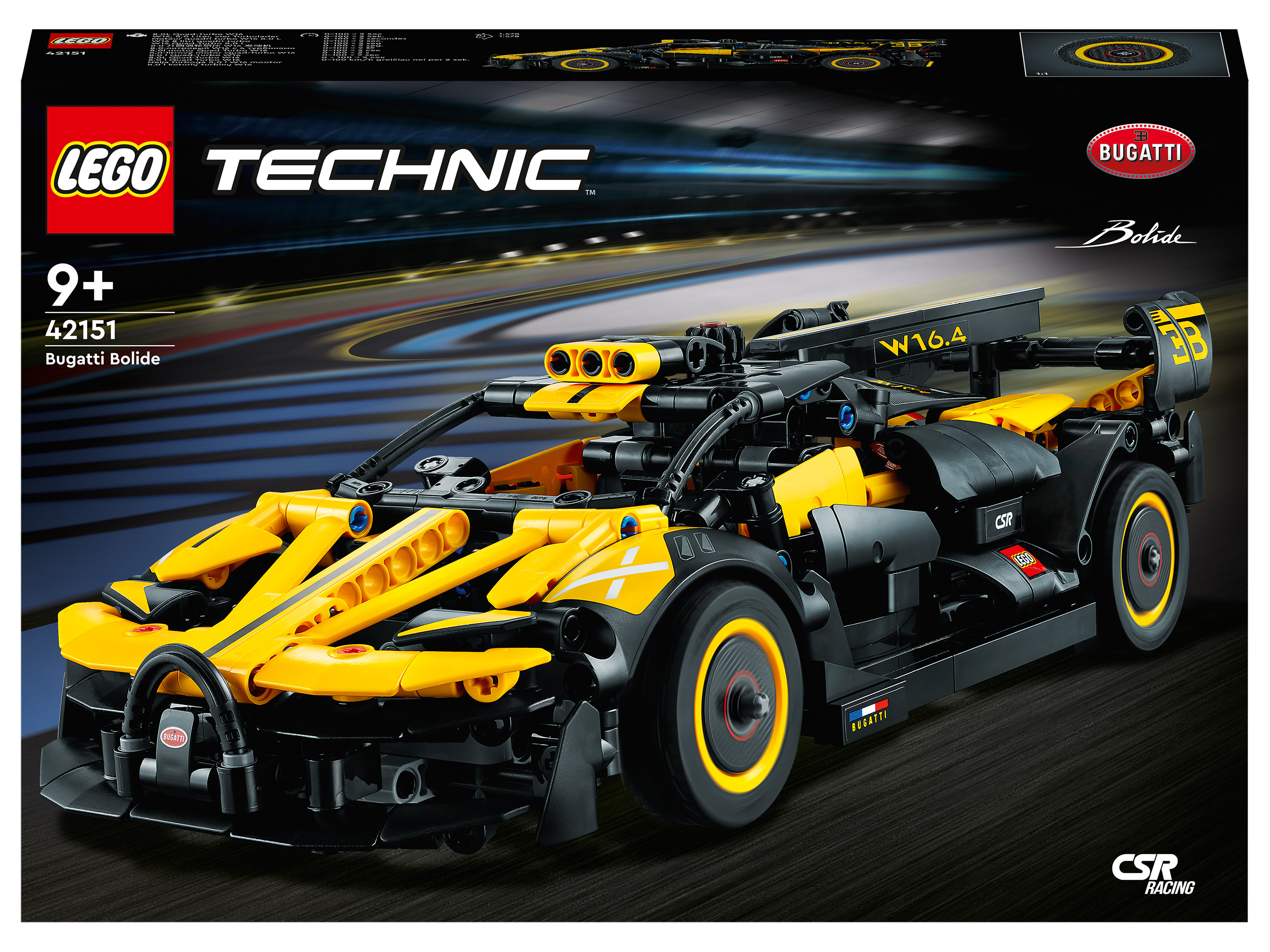 Lego Technic Zestaw klocków Lego 42151 Bolid Bugatti