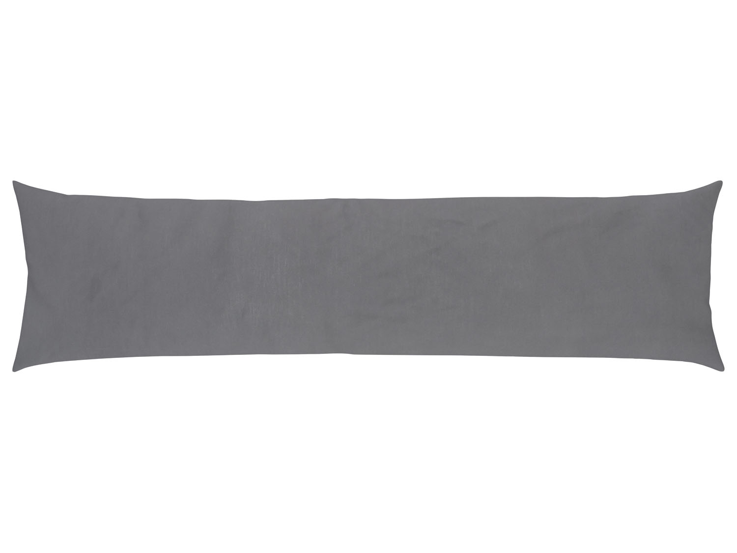 Livarno home Poszewka satynowa do poduszki dla śpiących na boku, 40 x 145 cm Szary