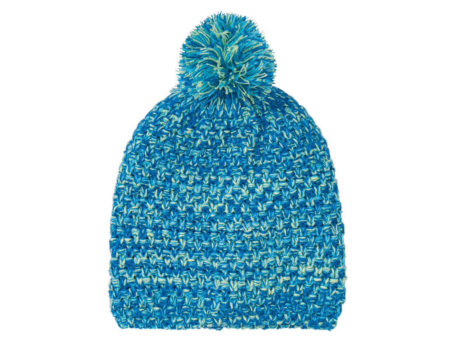 lupilu Czapka dziecięca z polarem 98/110, Jasnoniebieski/żółty