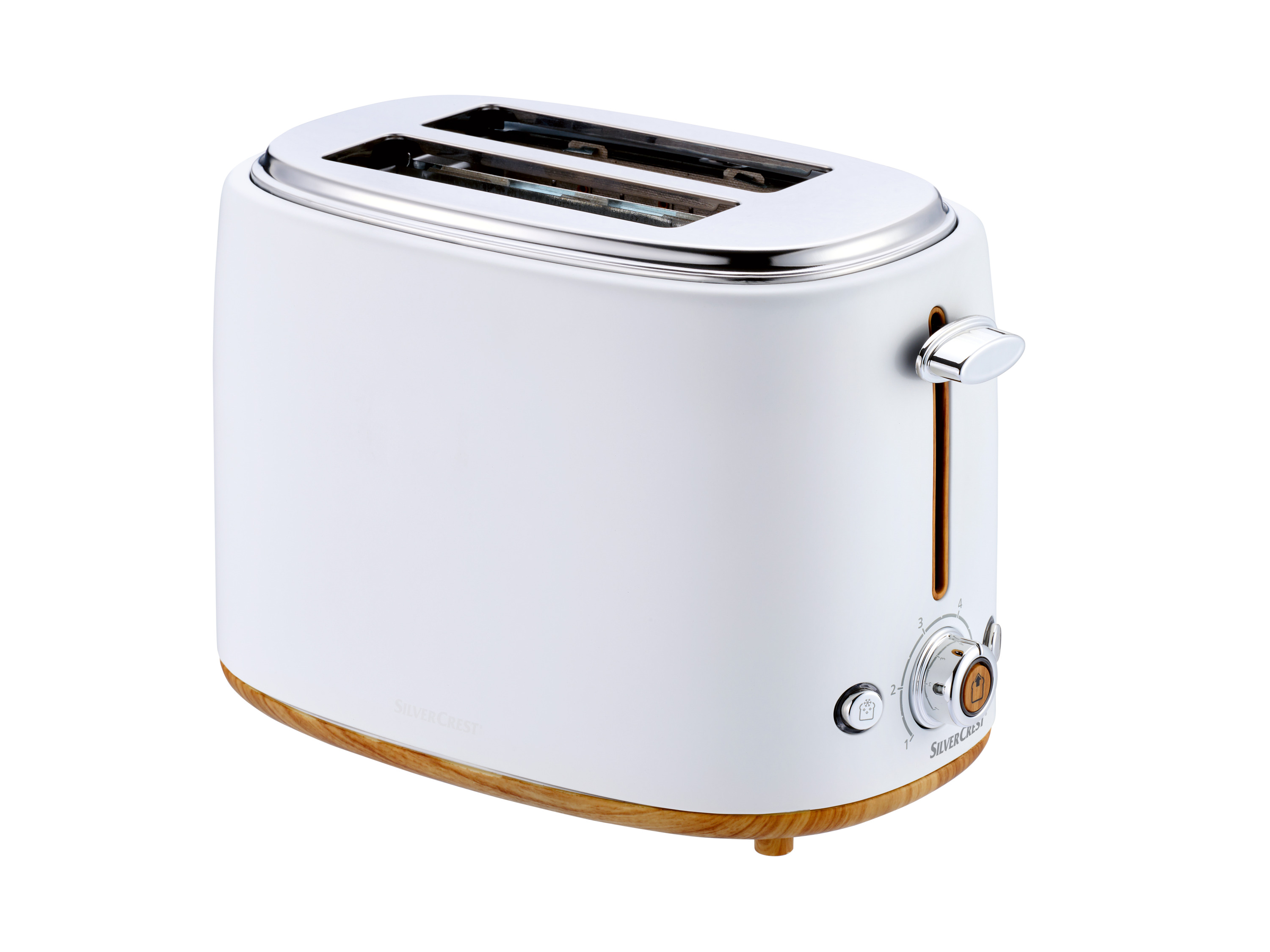 Silvercrest Kitchen Tools Toster, 950 W Biały