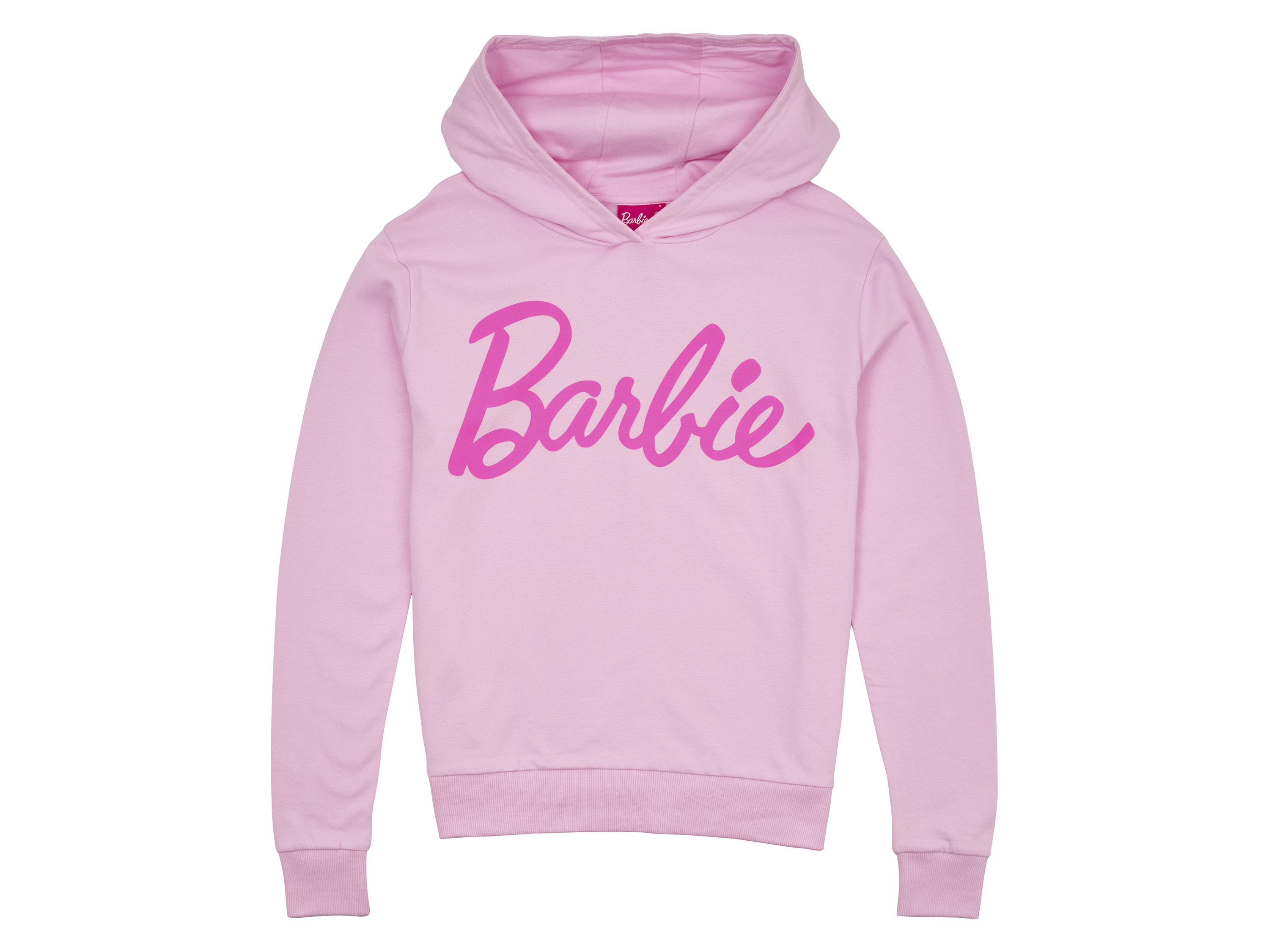 Bluzka damska z kapturem z kolekcji Barbie S, Różowy