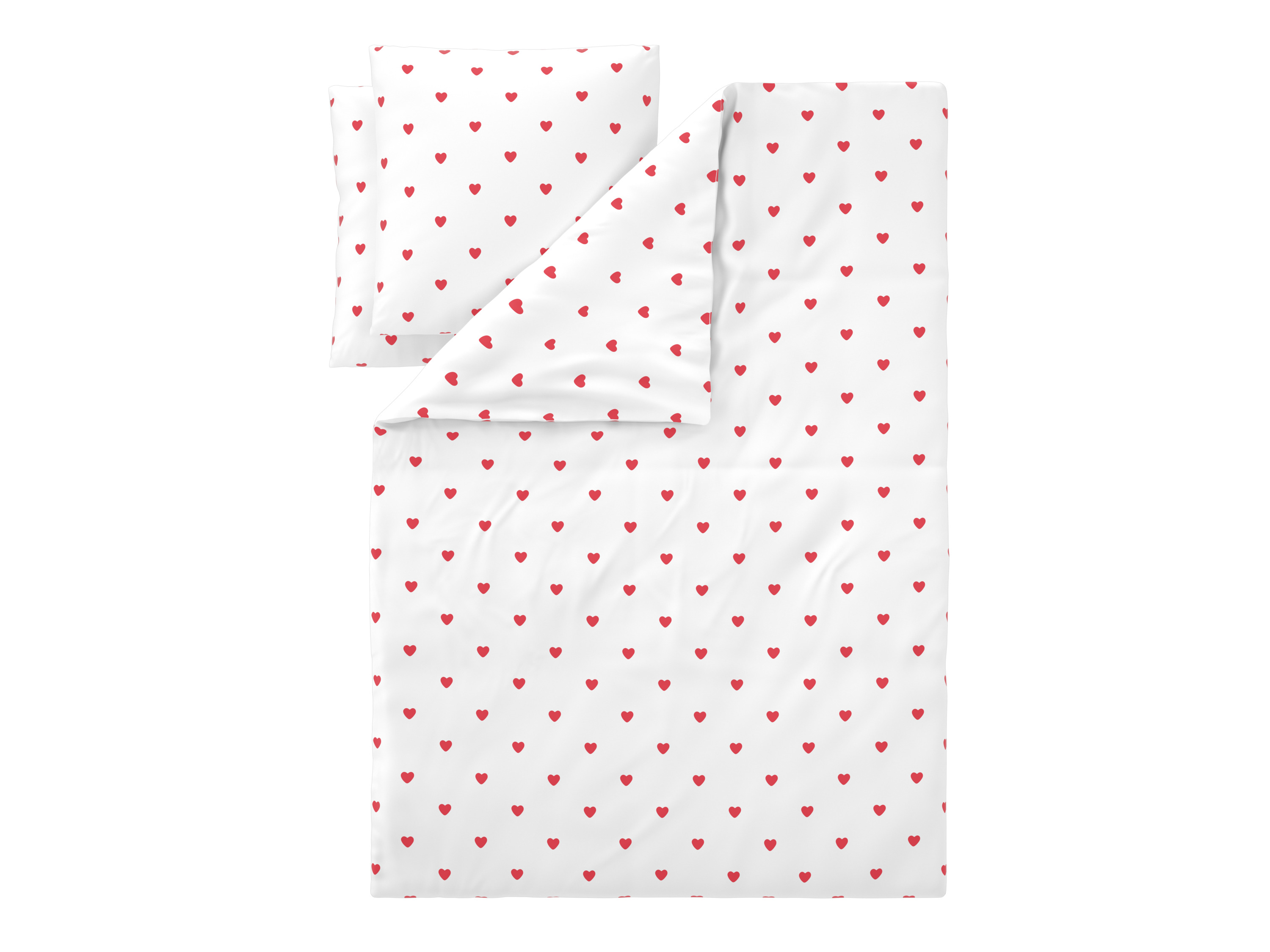 Livarno Pościel z bawełny renforcé, 160 x 200 cm Czerwony