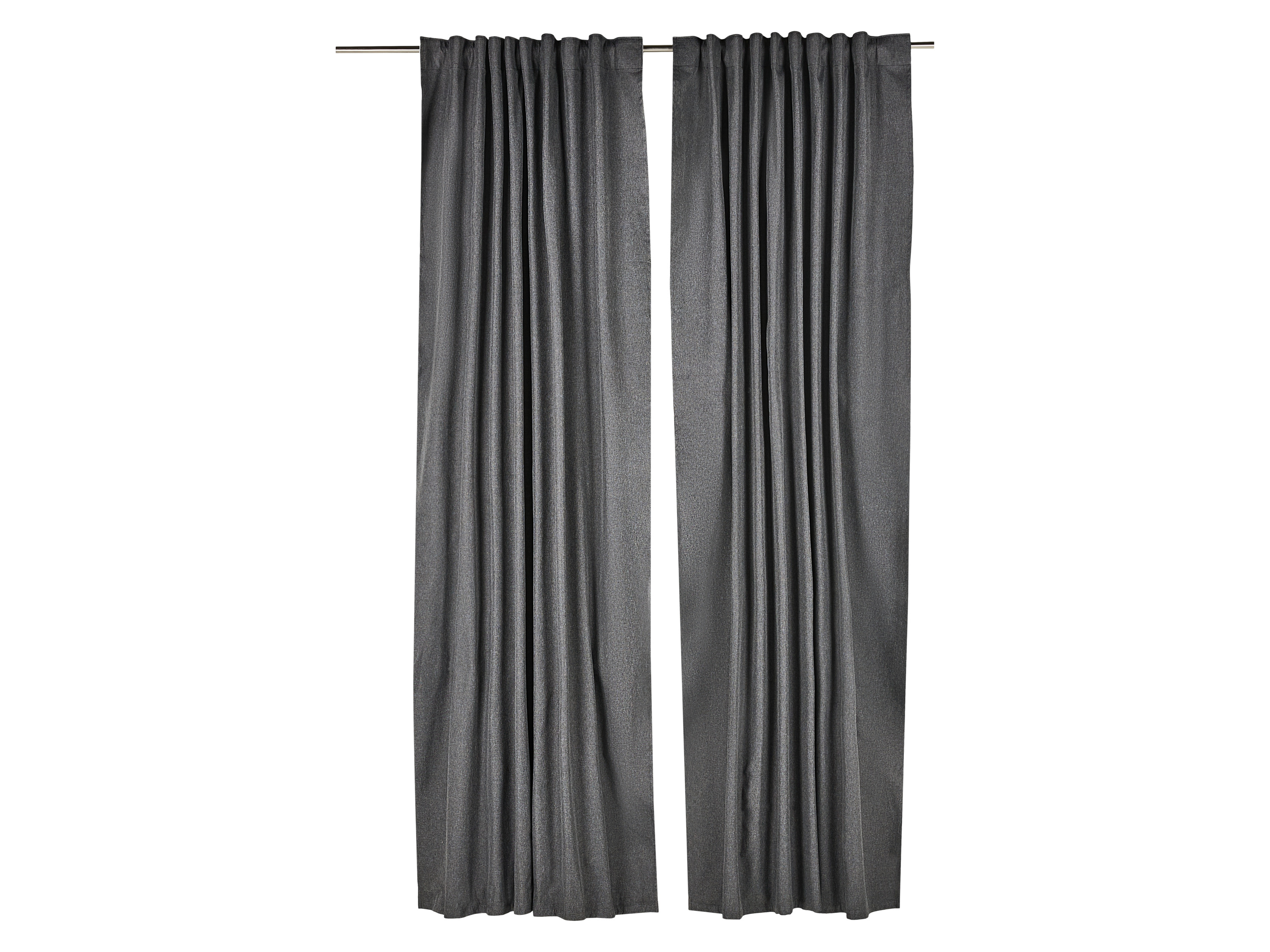 Livarno Zestaw 2 zasłon zaciemniających Szary