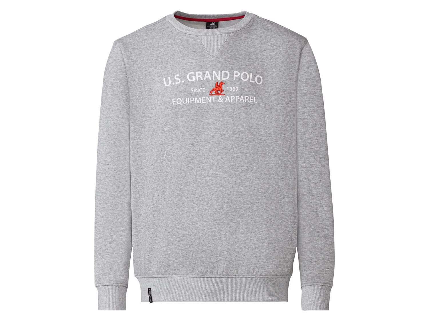 Livergy Bluza dresowa męska z bawełną, 1 sztuka Xl56/58, Szary