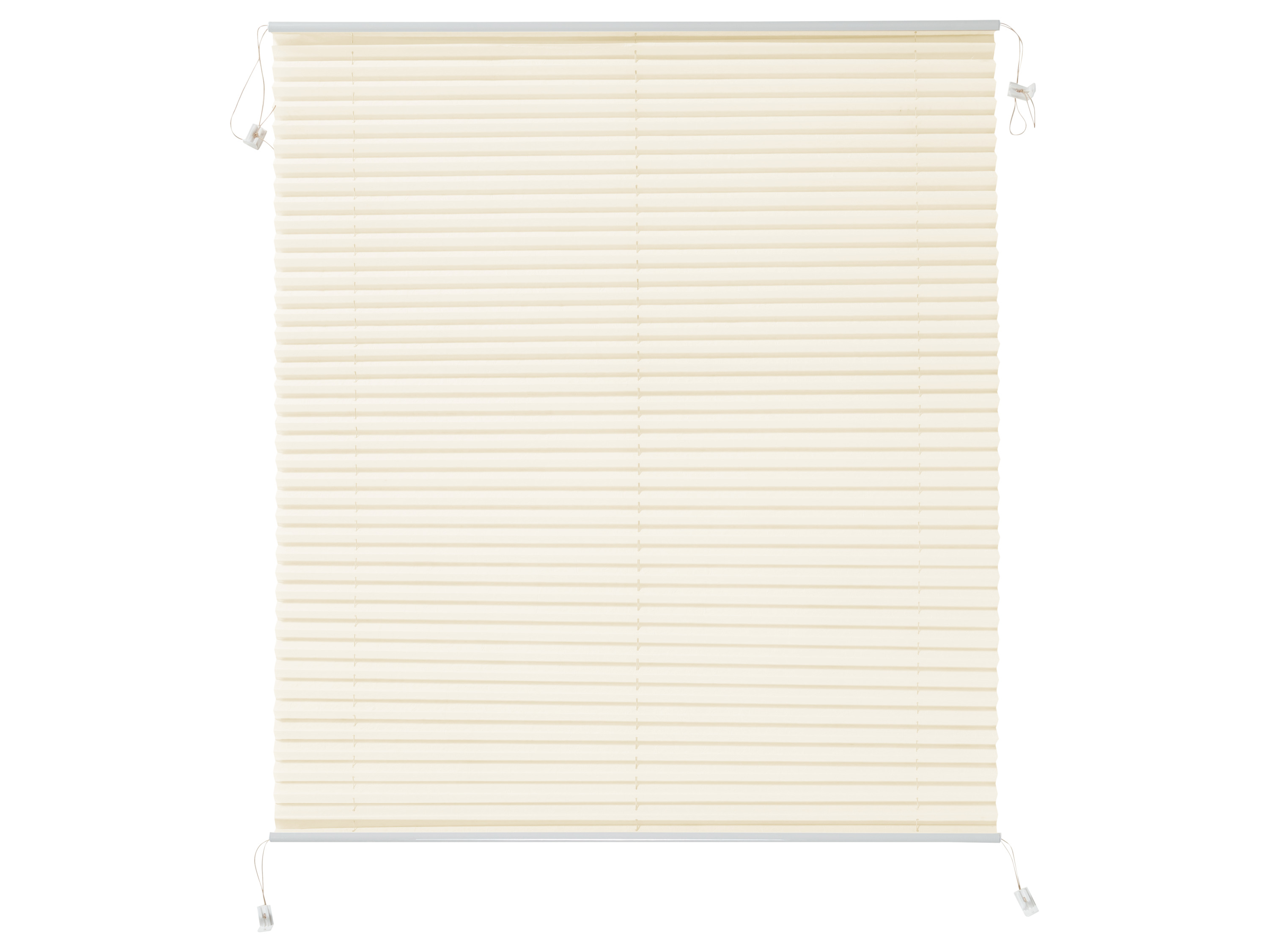 Livarno home Roleta plisowana na okno, 90 x 130 cm Kremowy