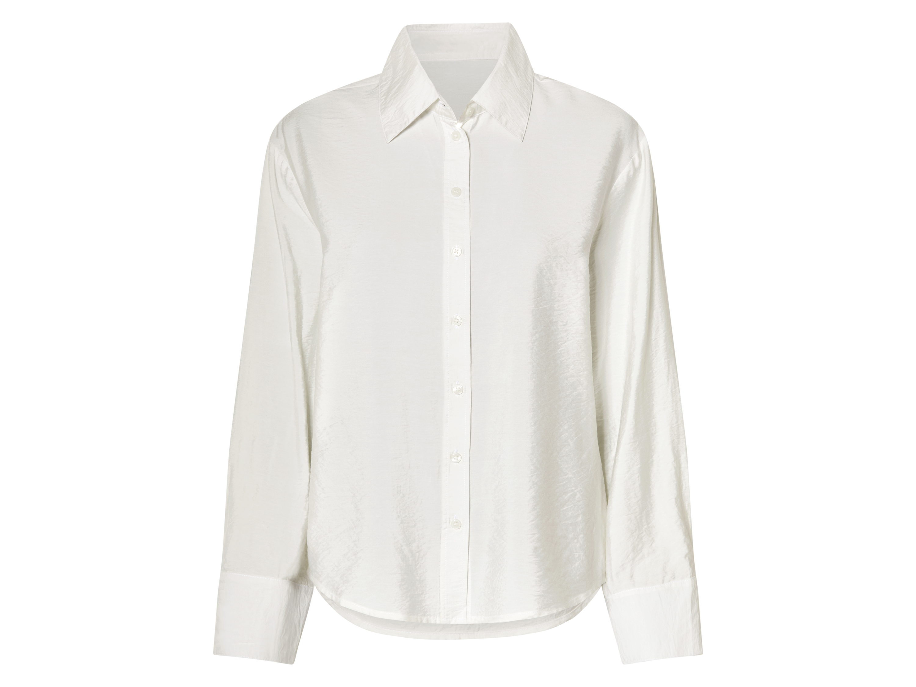 esmara Bluzka damska z wiskozą Biały, 42