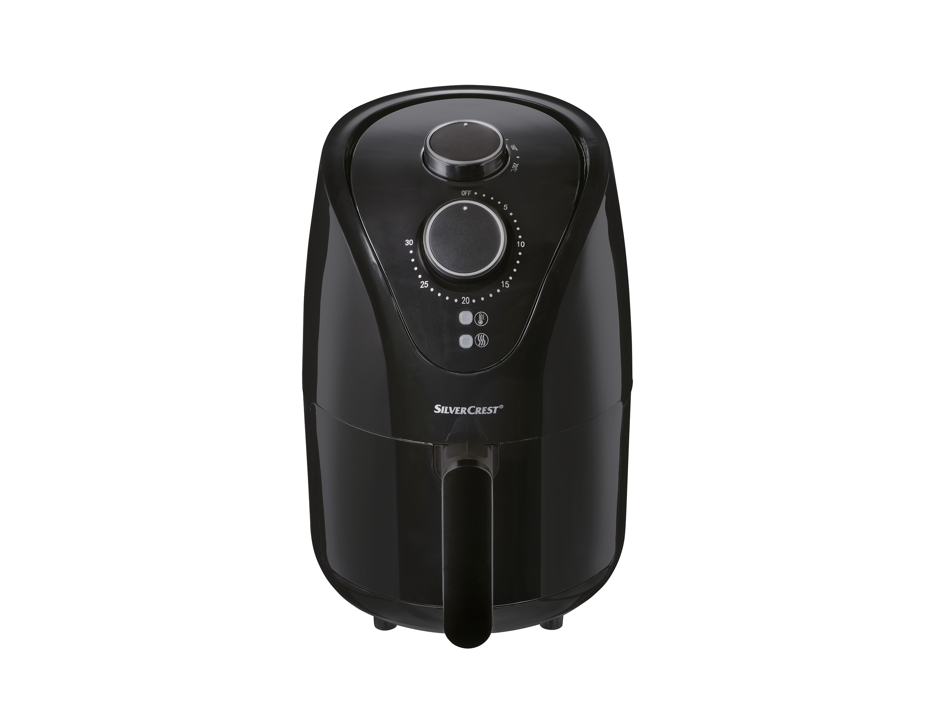 Silvercrest Kitchen Tools Frytkownica beztłuszczowa Air Fryer, 1000 W, 1,6 l, SHF 1000 B1