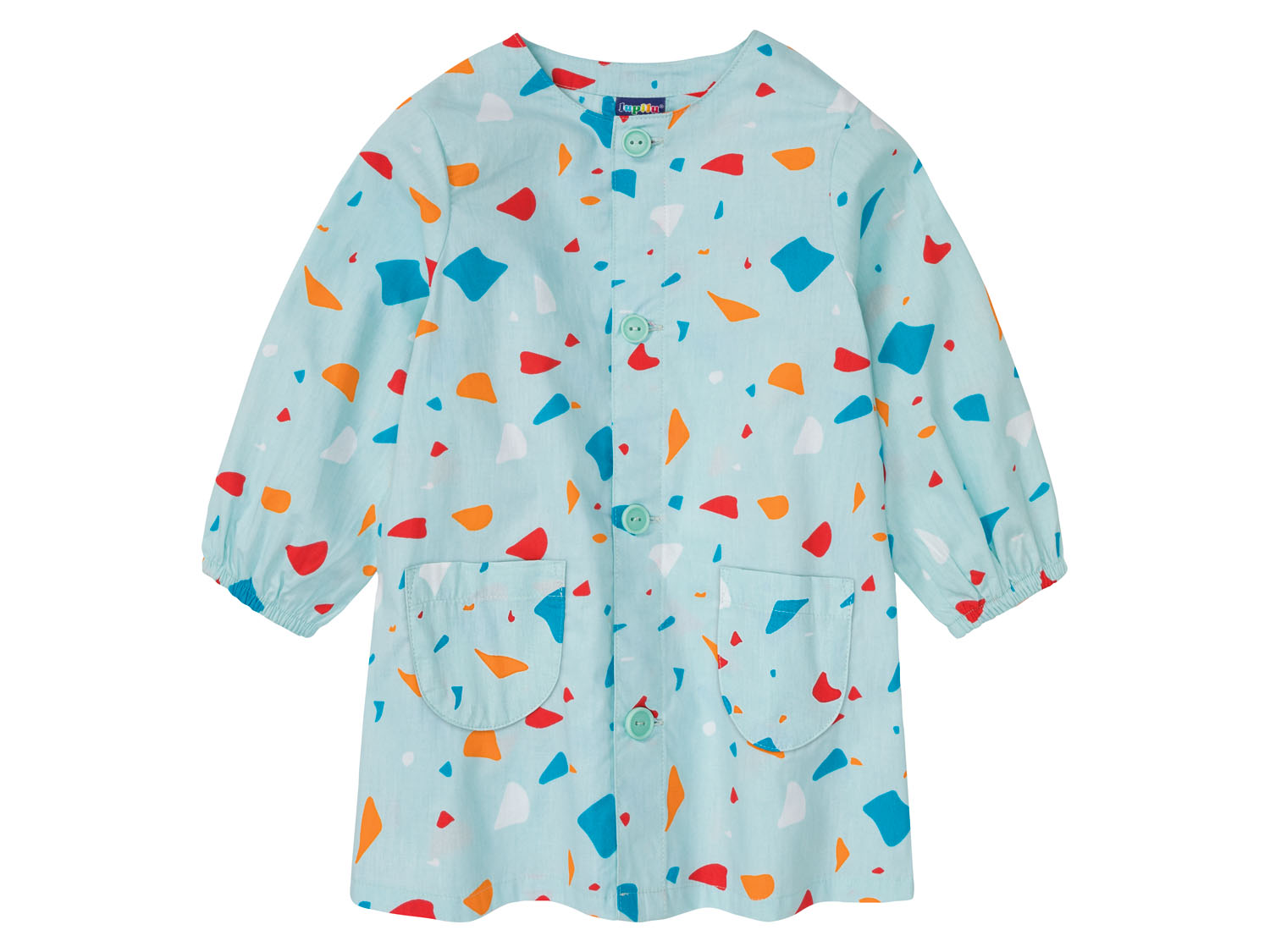 lupilu Fartuszek dziecięcy z bawełny 134/140, Jasnoniebieski