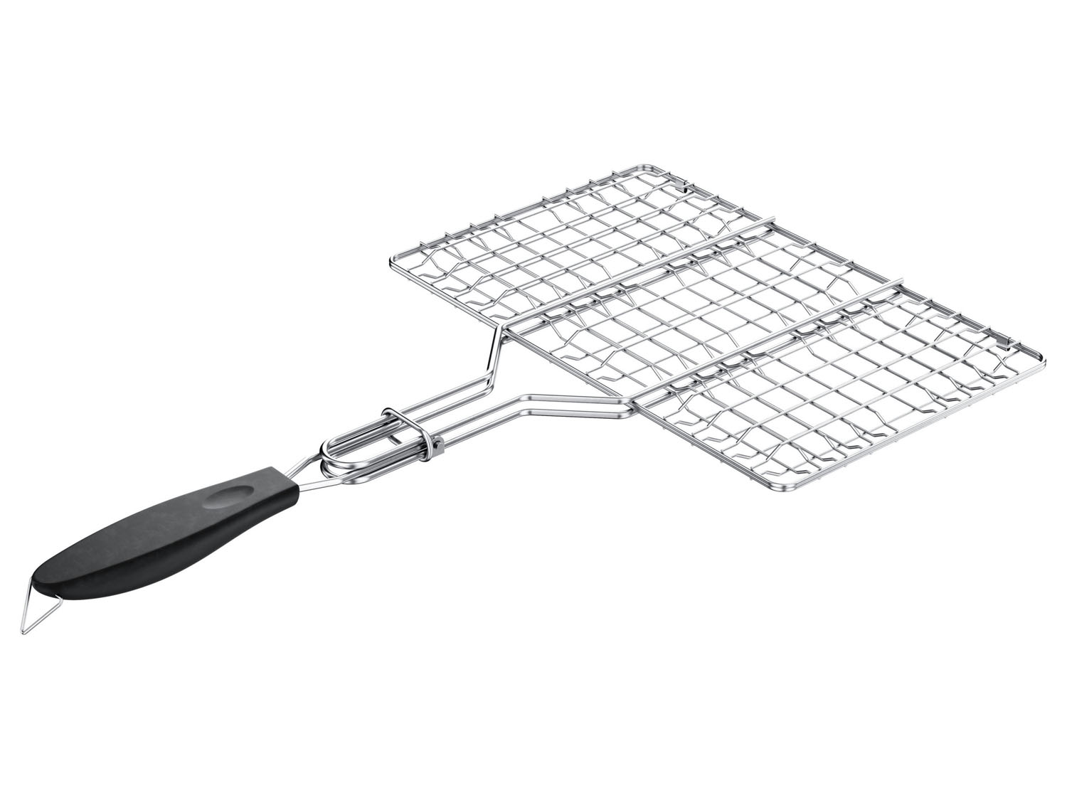 Grillmeister Ruszt do grilla ze stali szlachetnej Ruszt do grilla do hamburgerów