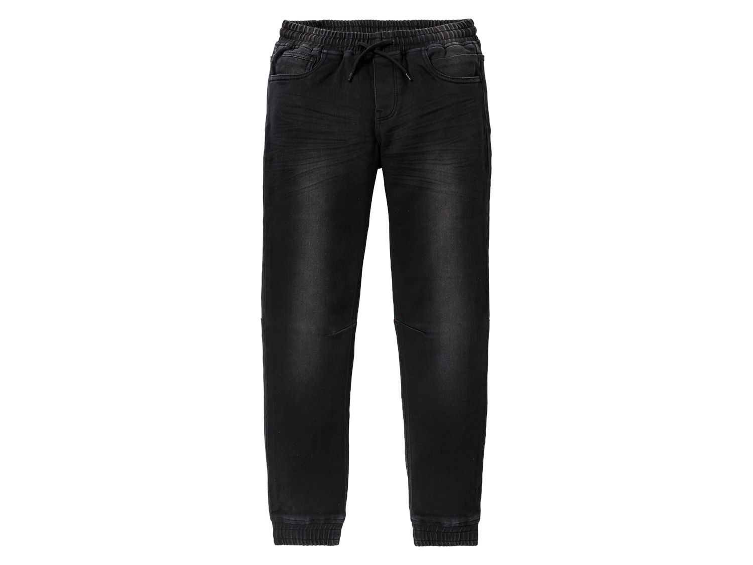 pepperts! Joggery chłopięce Czarny denim, 158