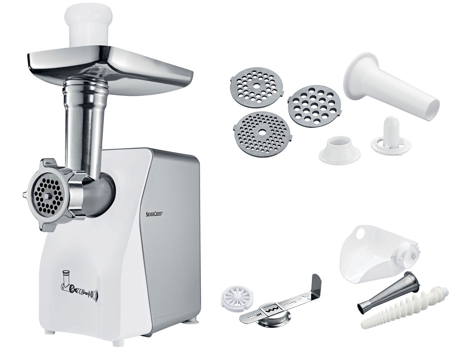 Silvercrest Maszynka do mielenia mięsa 350 W