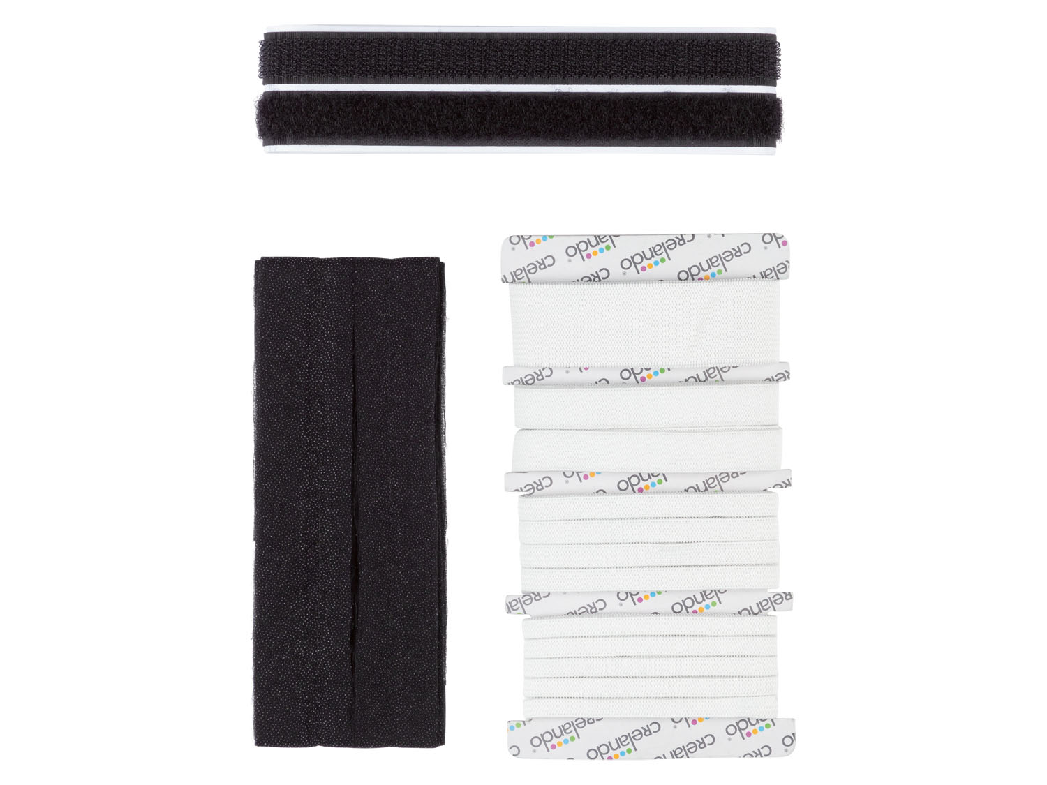 crelando Akcesoria do szycia na maszynie / Gumy pasmanteryjne / Akcesoria do szycia ręcznego Gumy pasmanteryjne