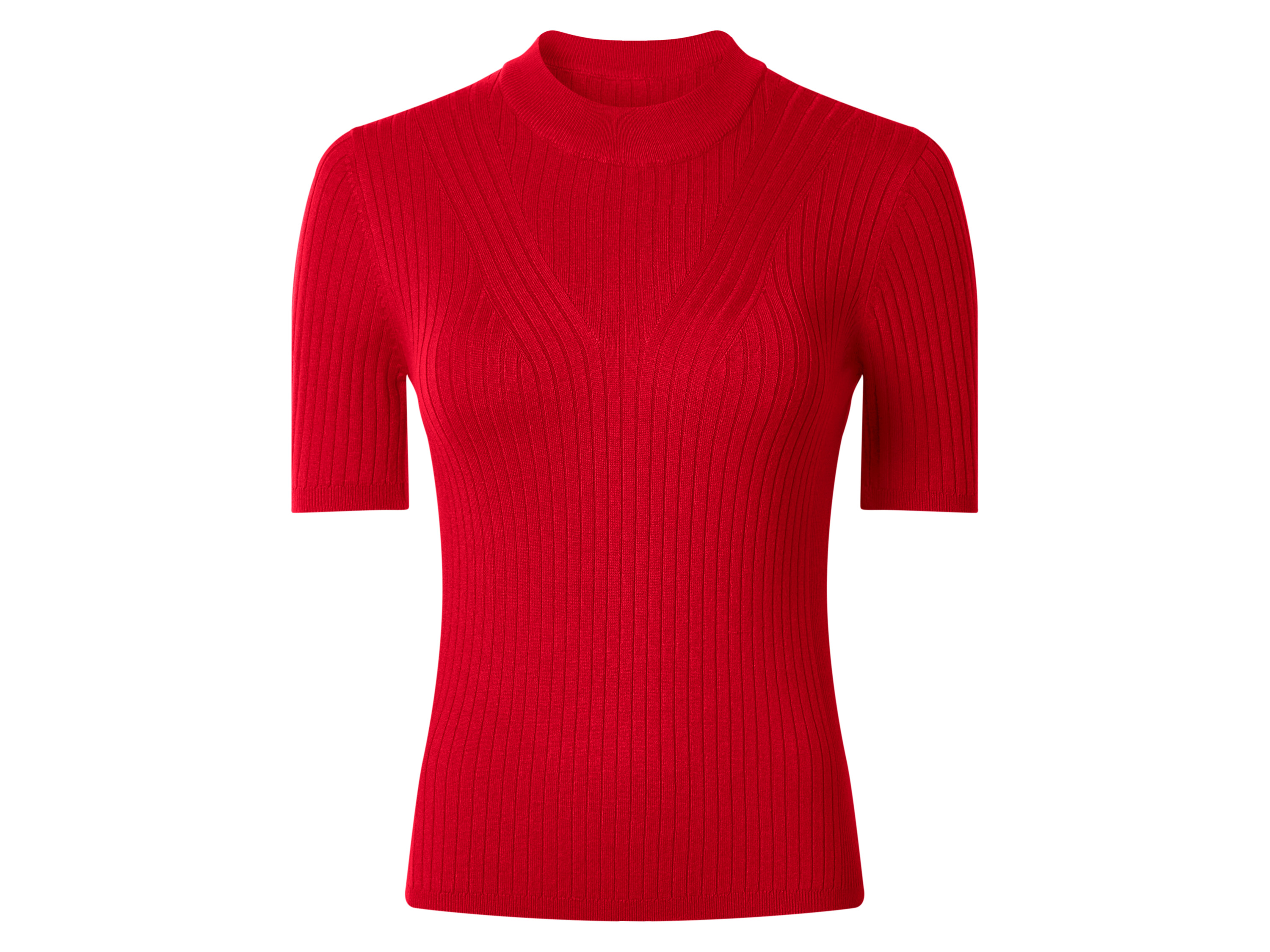 esmara Sweter damski z wiskozą Czerwony, S 36-38