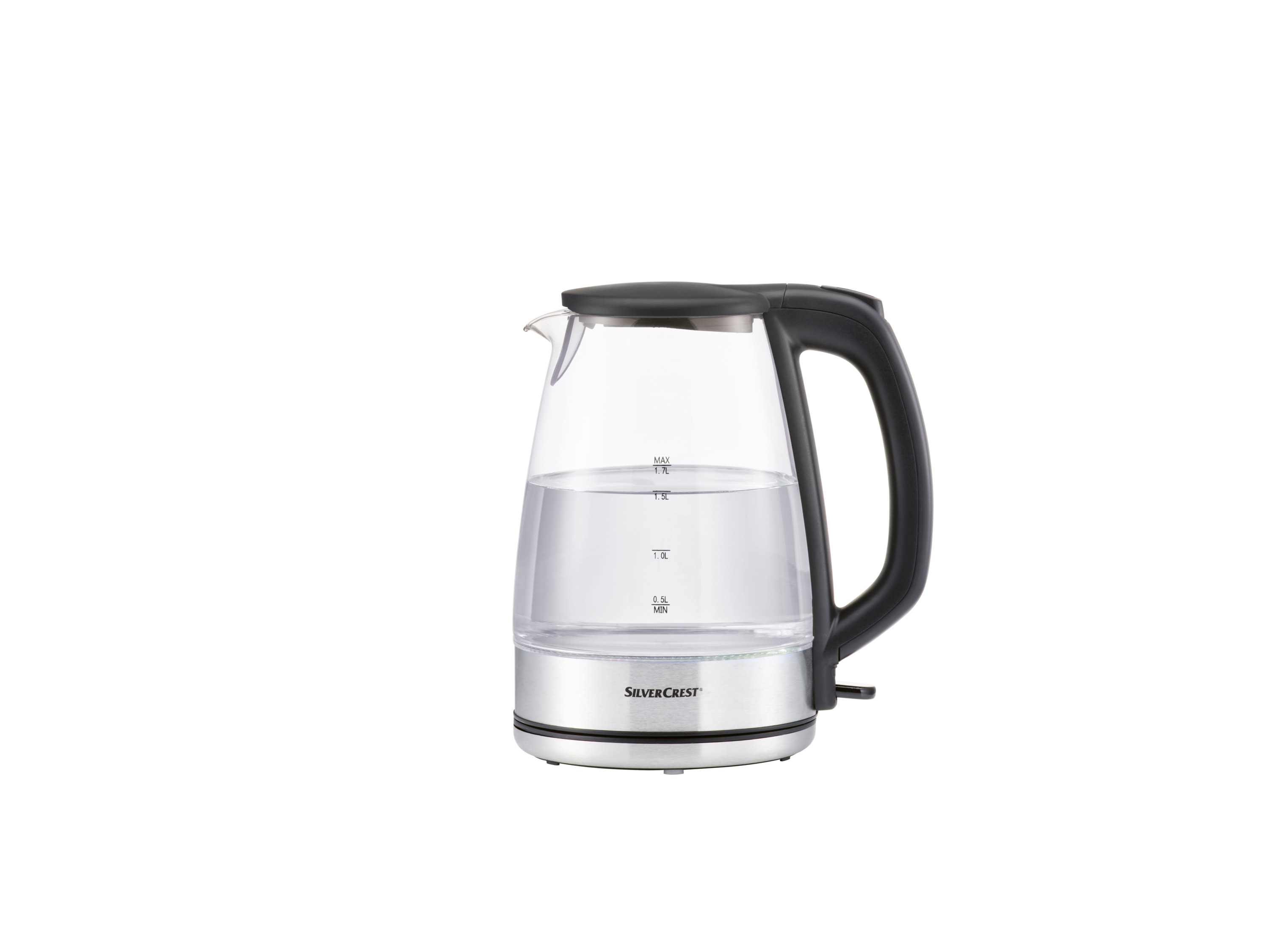 Silvercrest Kitchen Tools Czajnik szklany z wskaźnikiem poziomu wody