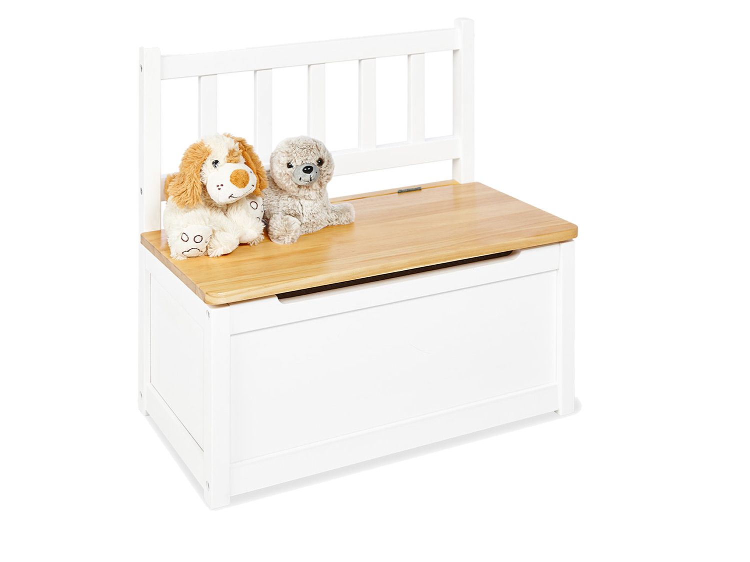 Pinolino Ławeczka dziecięca Fenna ze skrzynią Biały