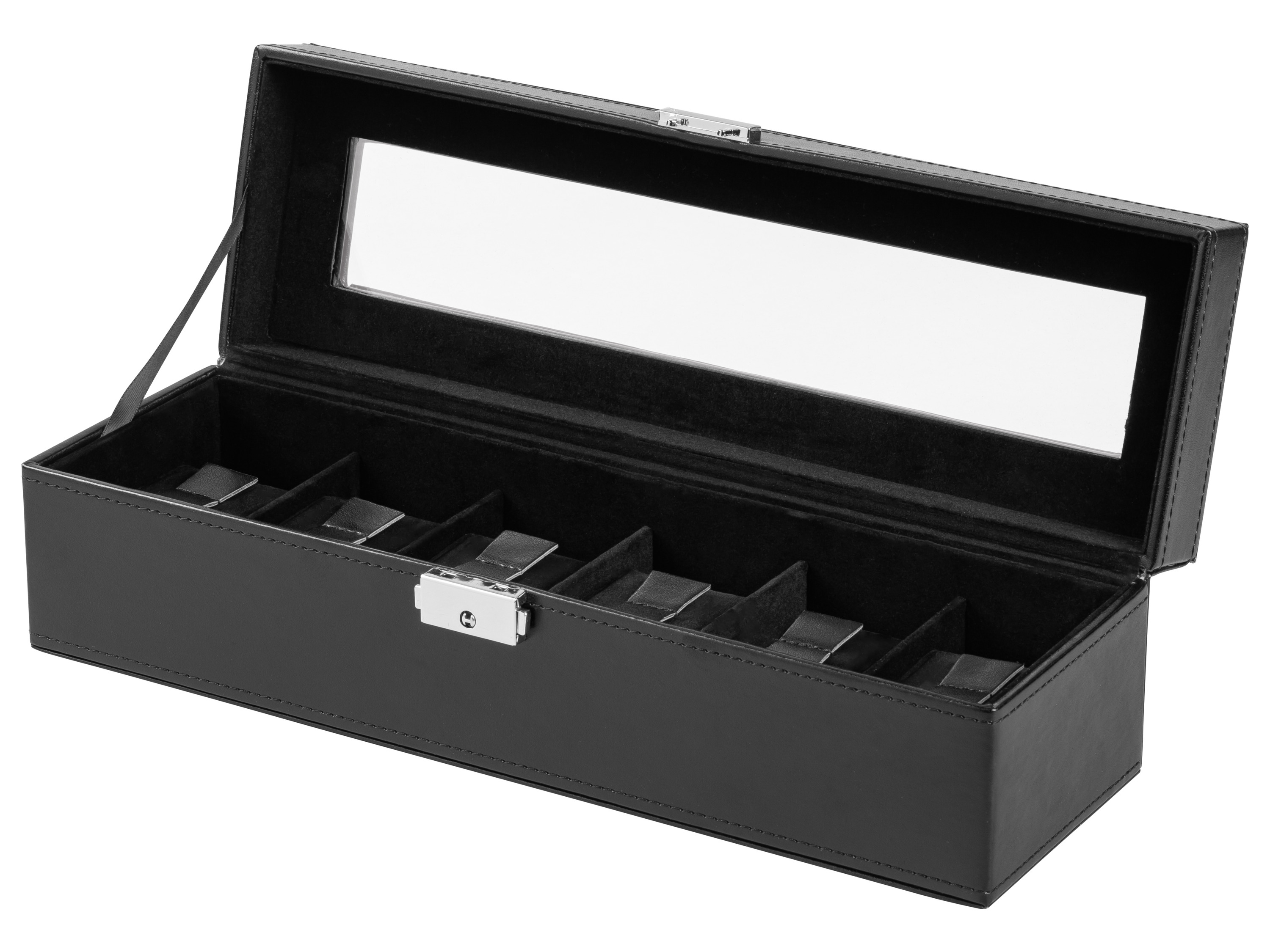 Livarno Pudełko na zegarki i futerał na zegarki Prostokątne pudełko na zegarek