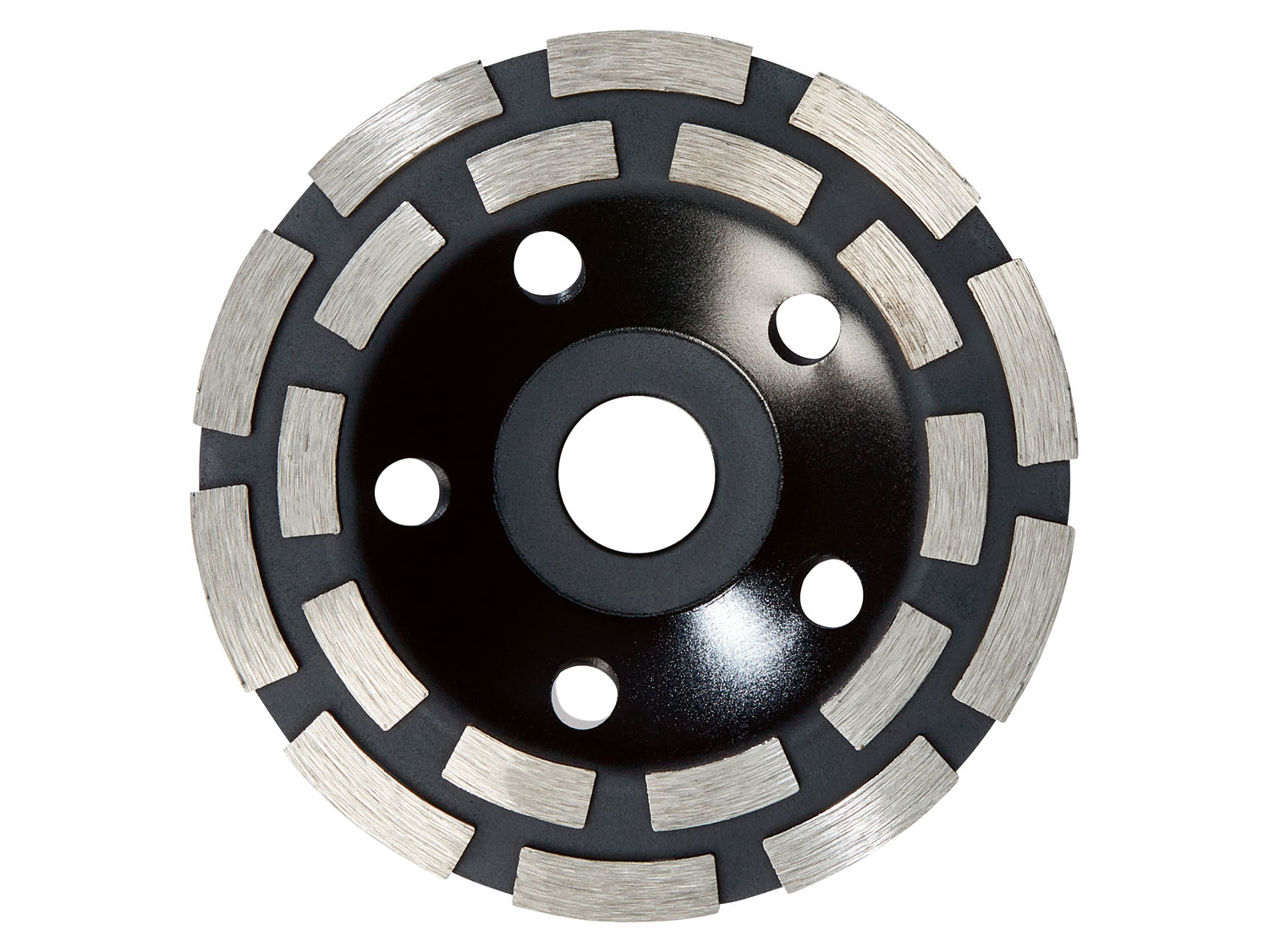 Parkside Diamentowa ściernica do szlifowania Pdst 125, Ø 125 mm Dwurzędowa diamentowa tarcza garnkowa