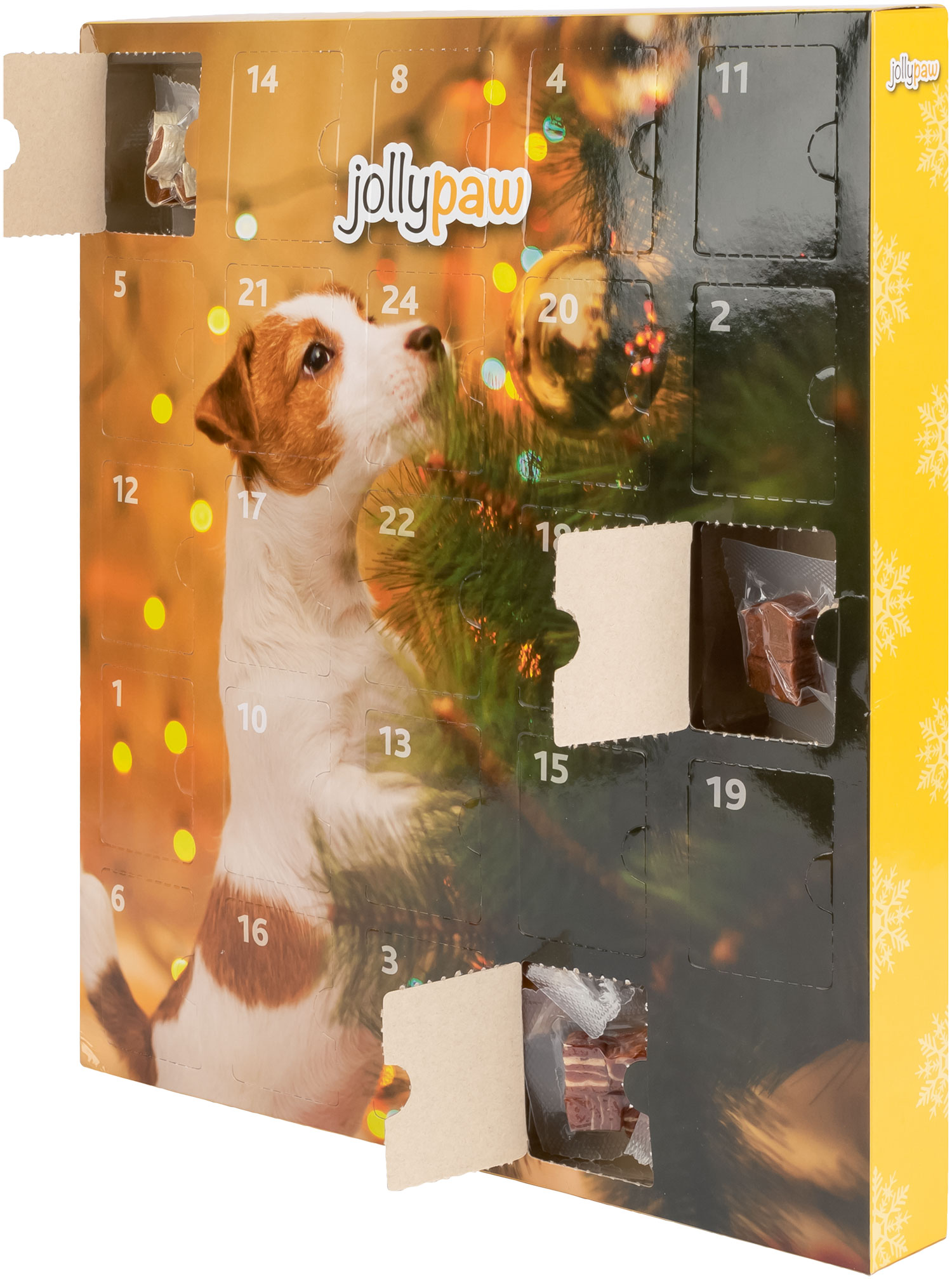 Jollypaw Kalendarz adwentowy dla zwierząt, 1 szt. Pies