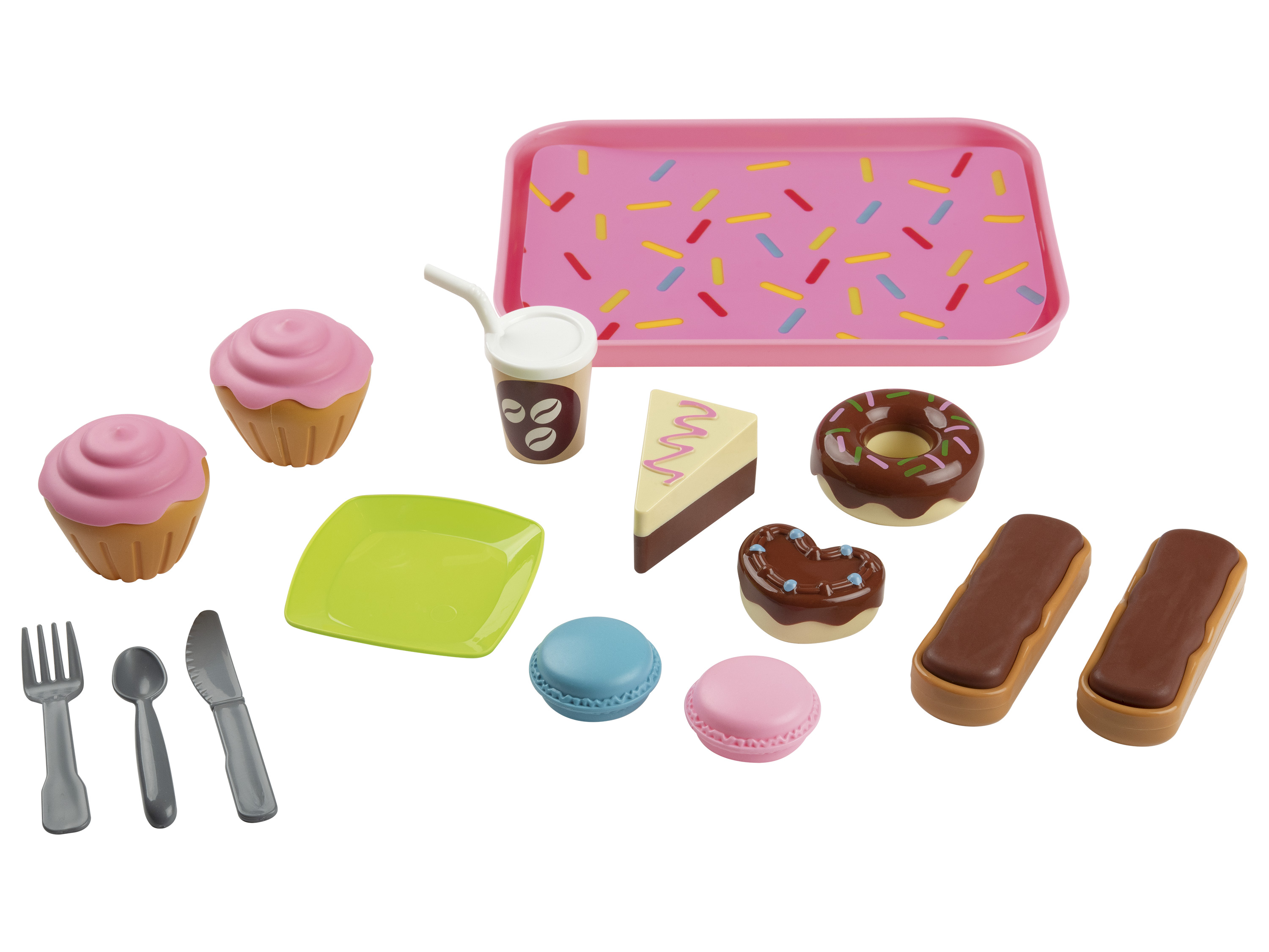 Playtive Zestaw zabawkowych akcesoriów kuchennych Deser