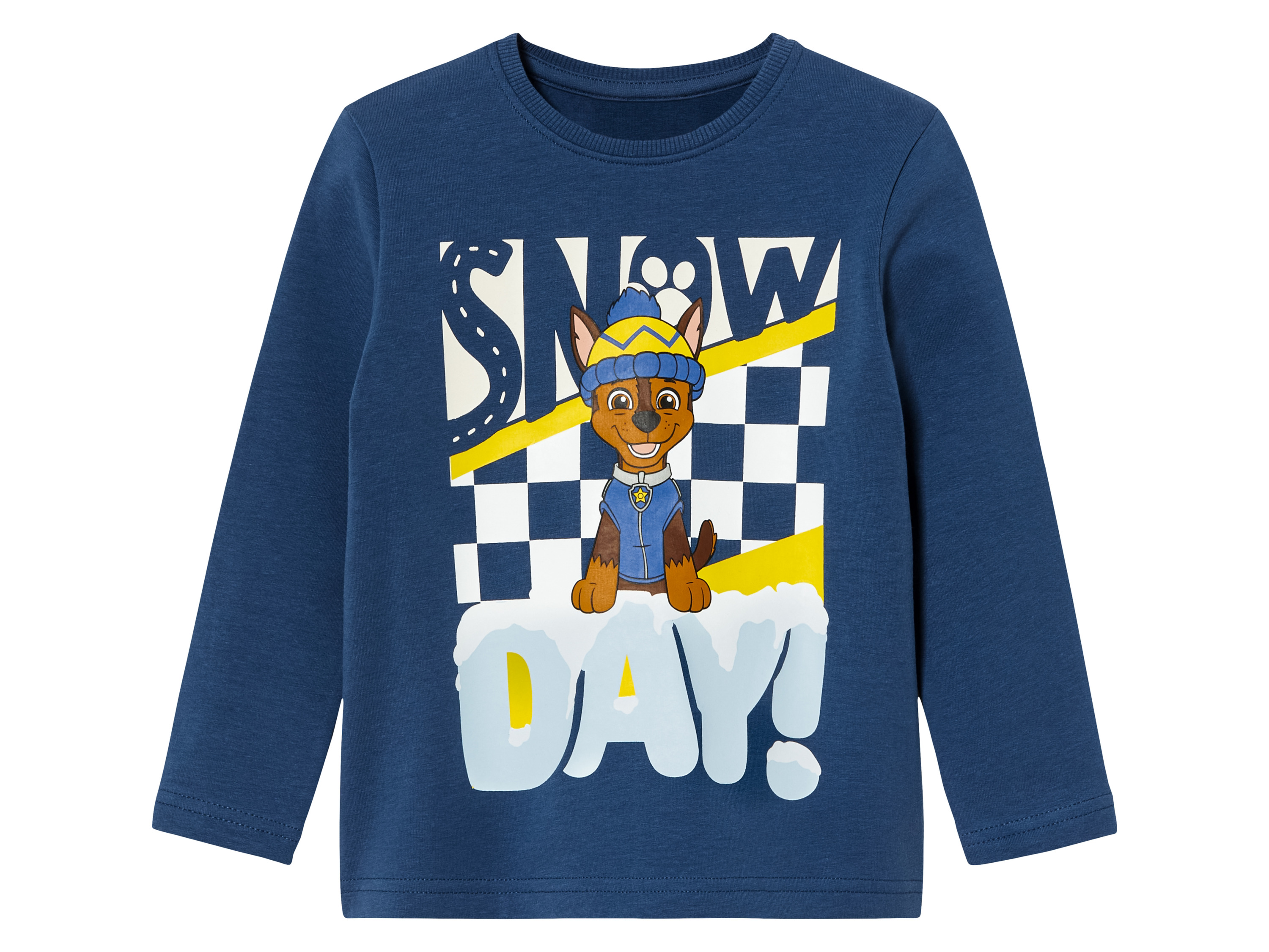 Koszulka termiczna chłopięca z postaciami z bajek Wzór Psi patrol, niebieski, 98/104