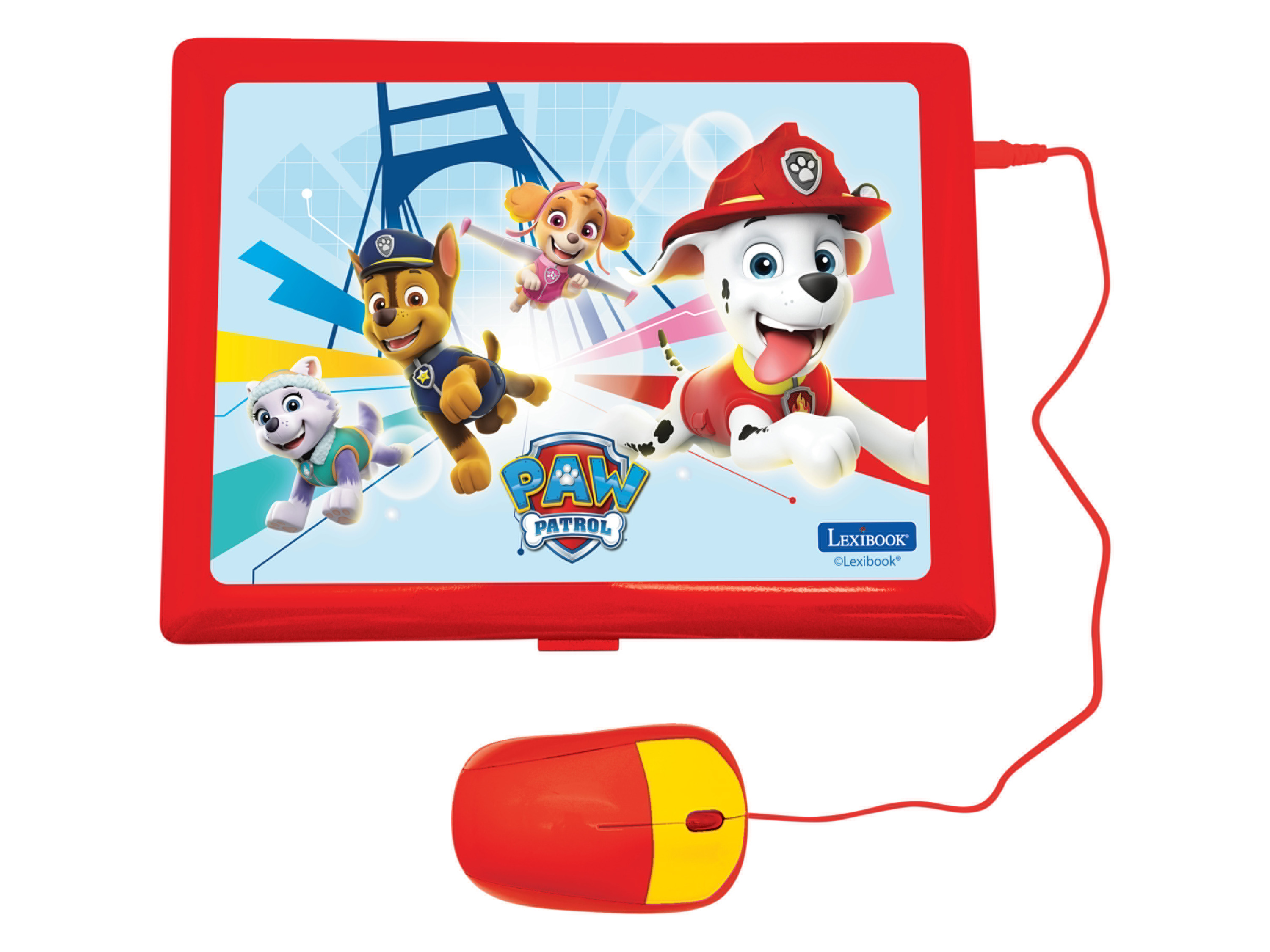 Lexibook Laptop dla dzieci, z myszką i klawiaturą Disney Psi Patrol