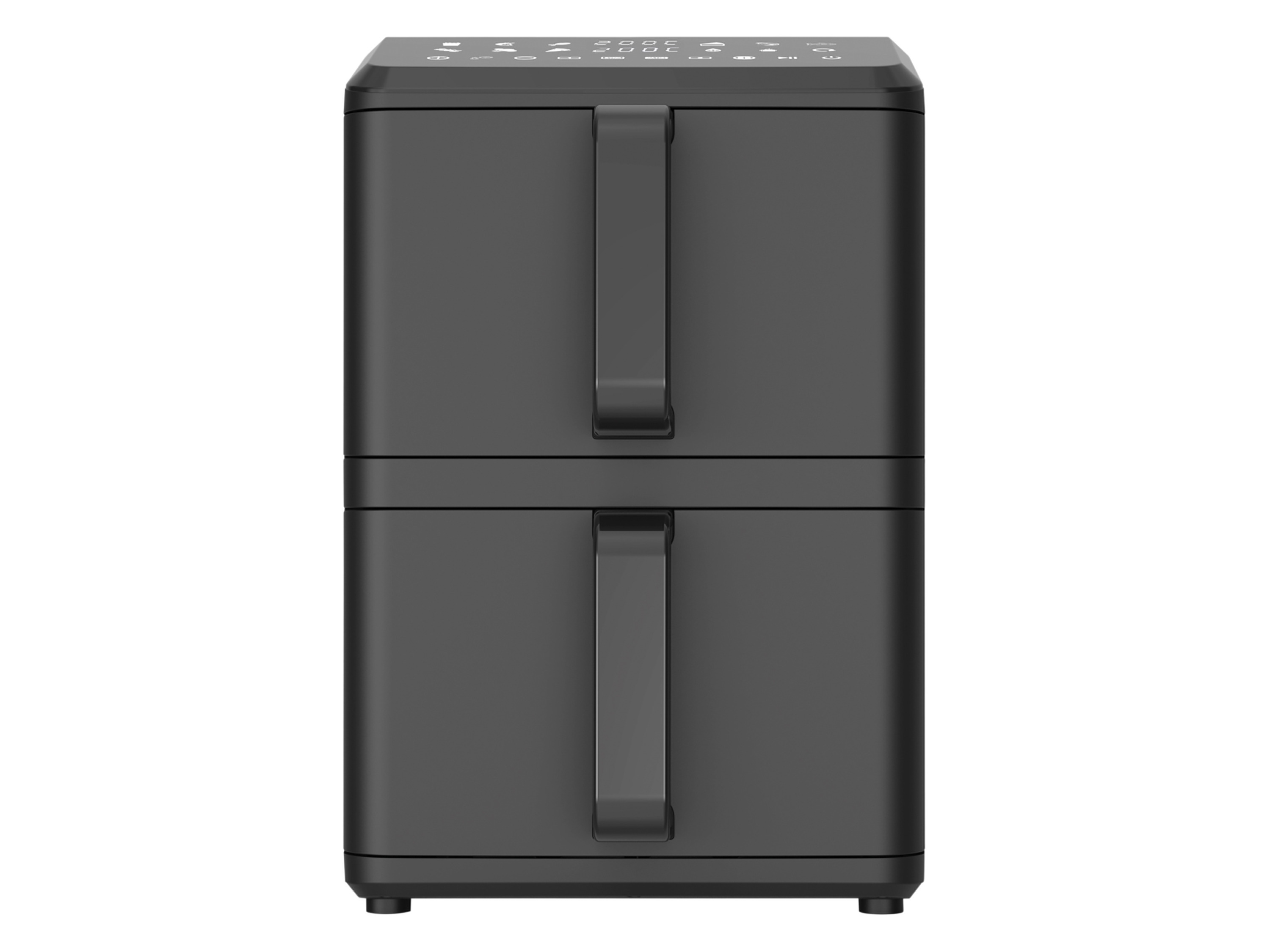 Masterpro Podwójna frytkownica beztłuszczowa Air Fryer, 2400 W, 2 × 5 l, Bgmp-9515