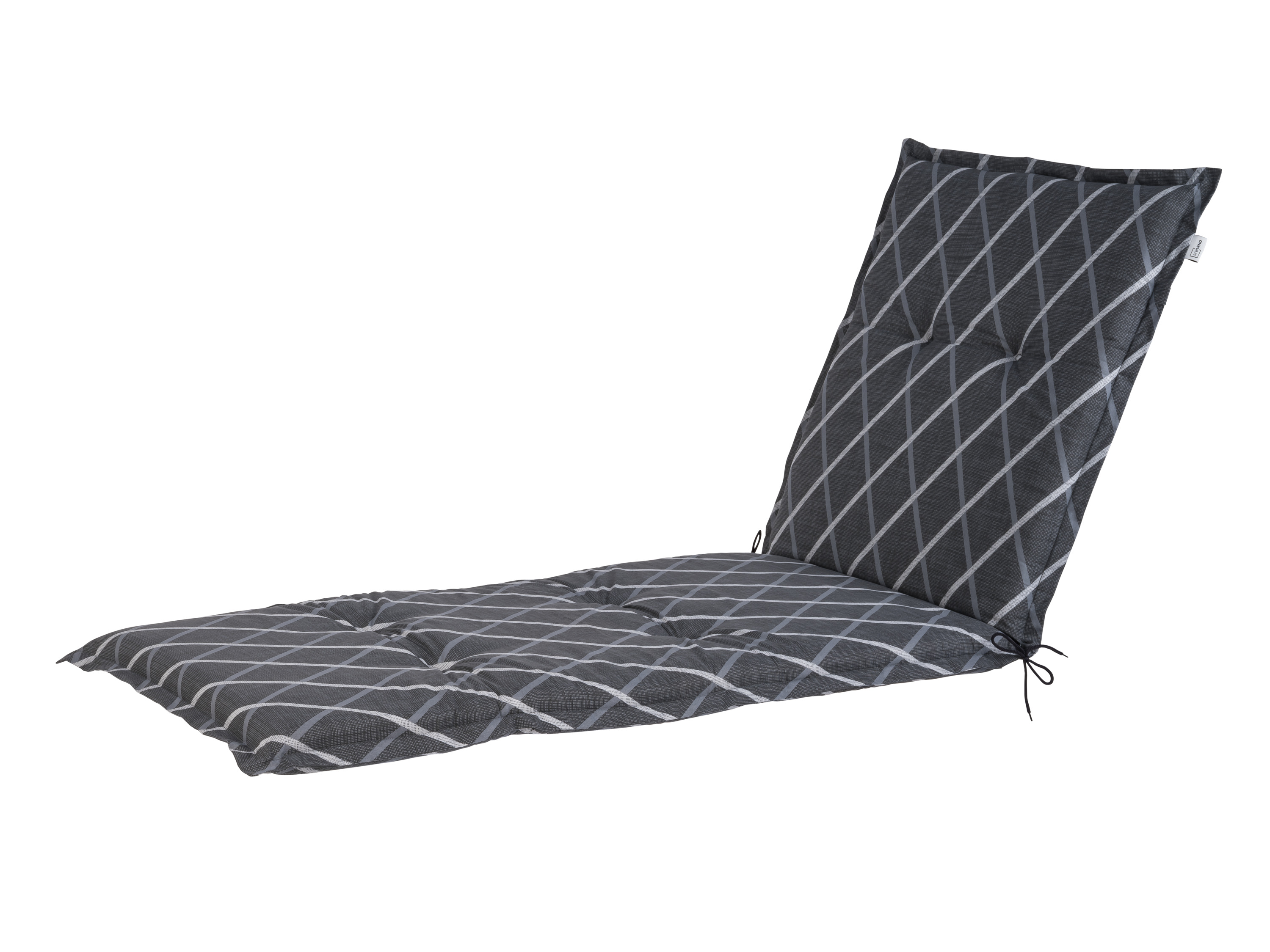 Livarno Poduszka na leżak Valencia / Miami Paski/antracytowy