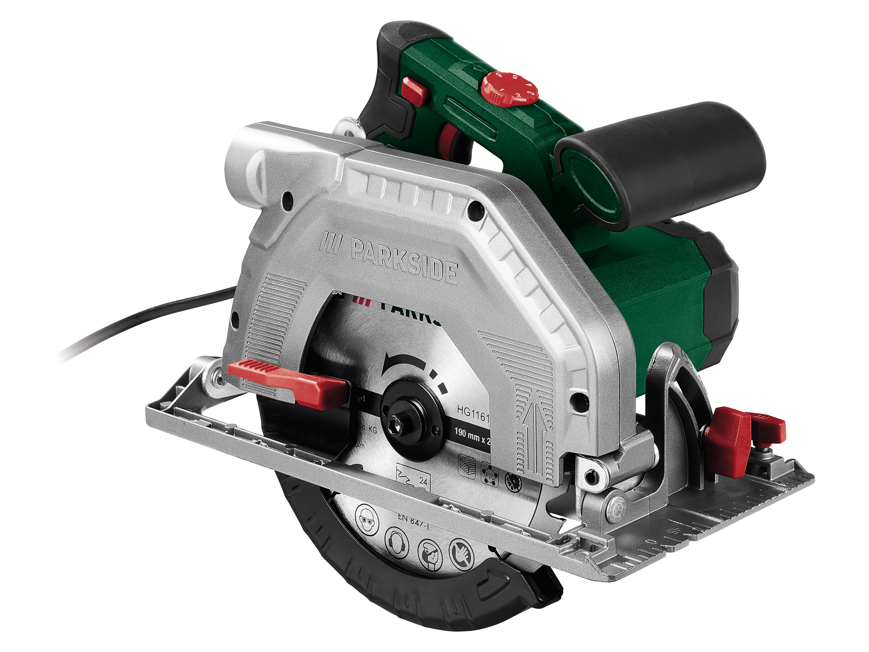 Parkside Piła tarczowa ręczna, 1350 W, Phks 1350 E4