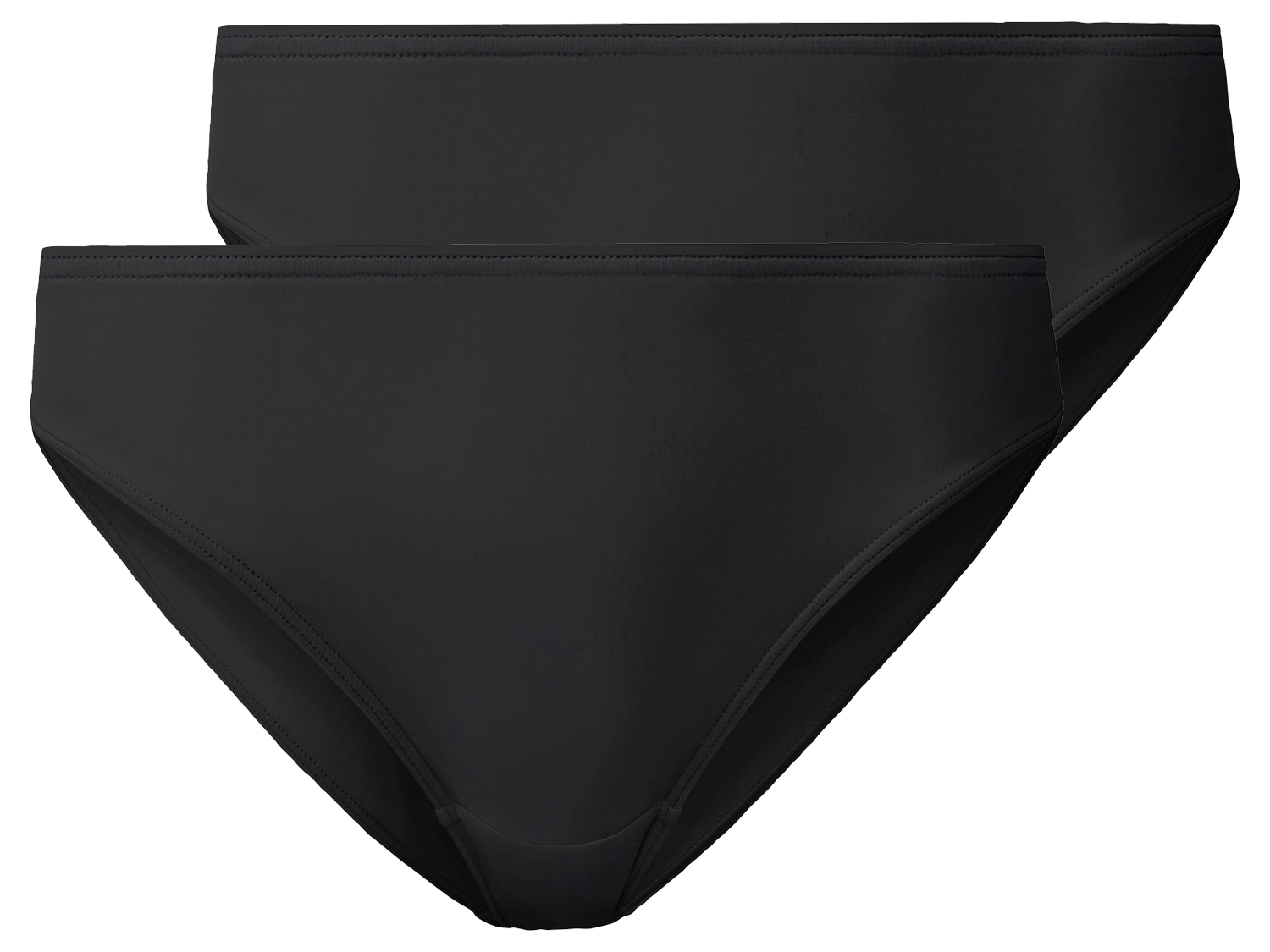 esmara Figi damskie, 3 sztuki, przyjemnie miękki materiał Czarny, S36/38