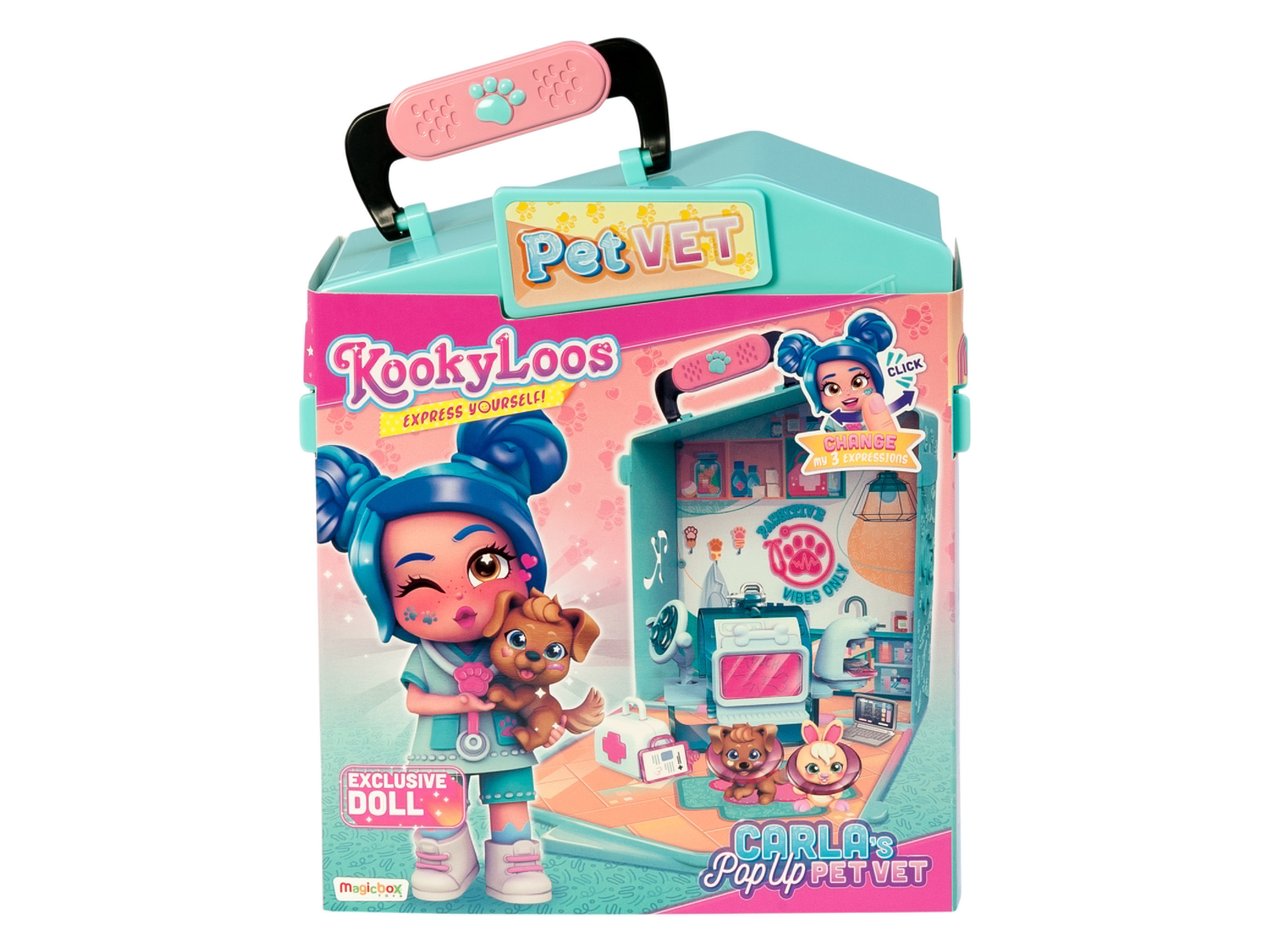 Kookyloos Lalki Pop-Up Weterynarz