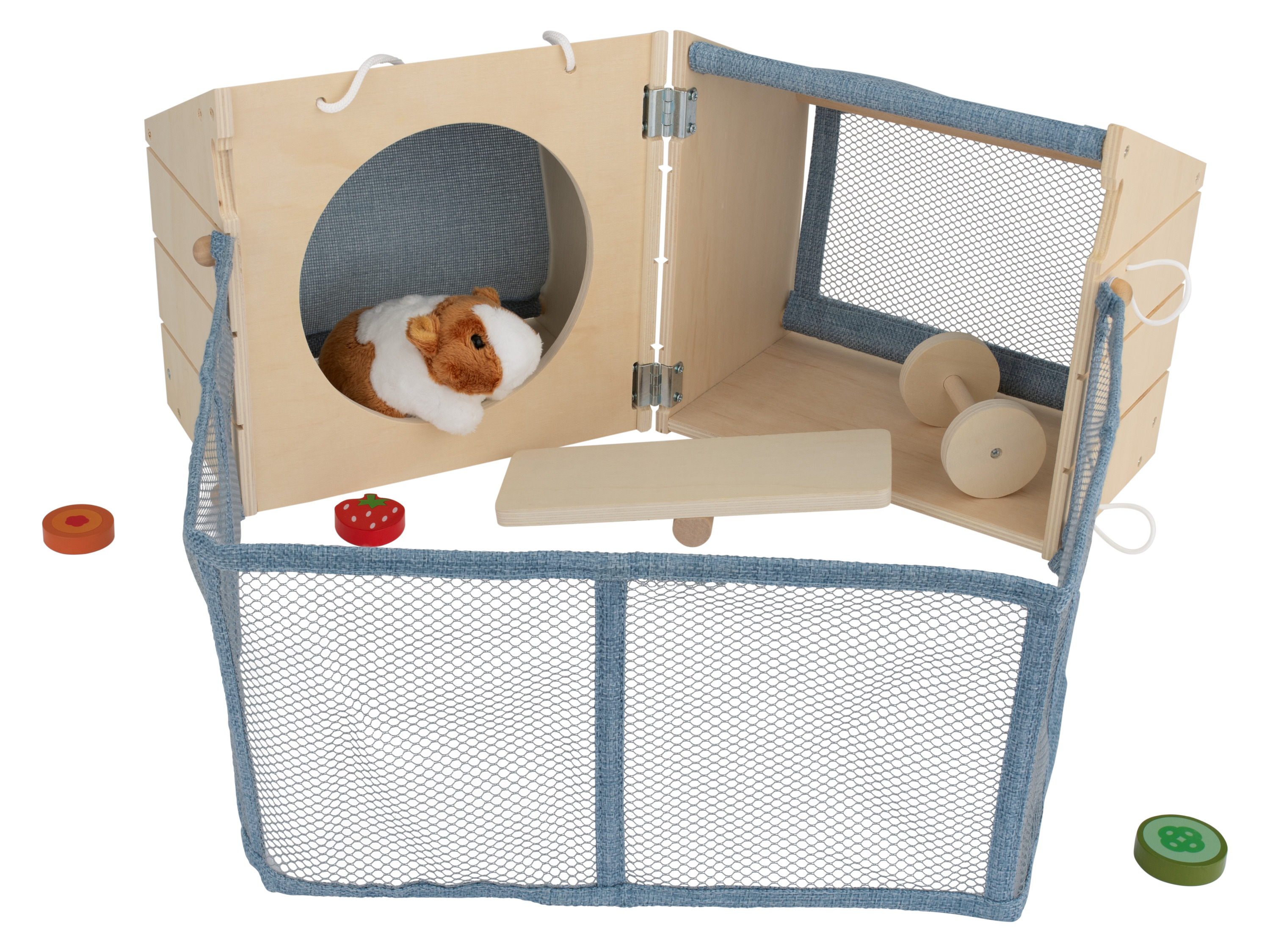 lupilu Domek dla psa lub kota lub świnki morskiej Domek dla świnek morskich