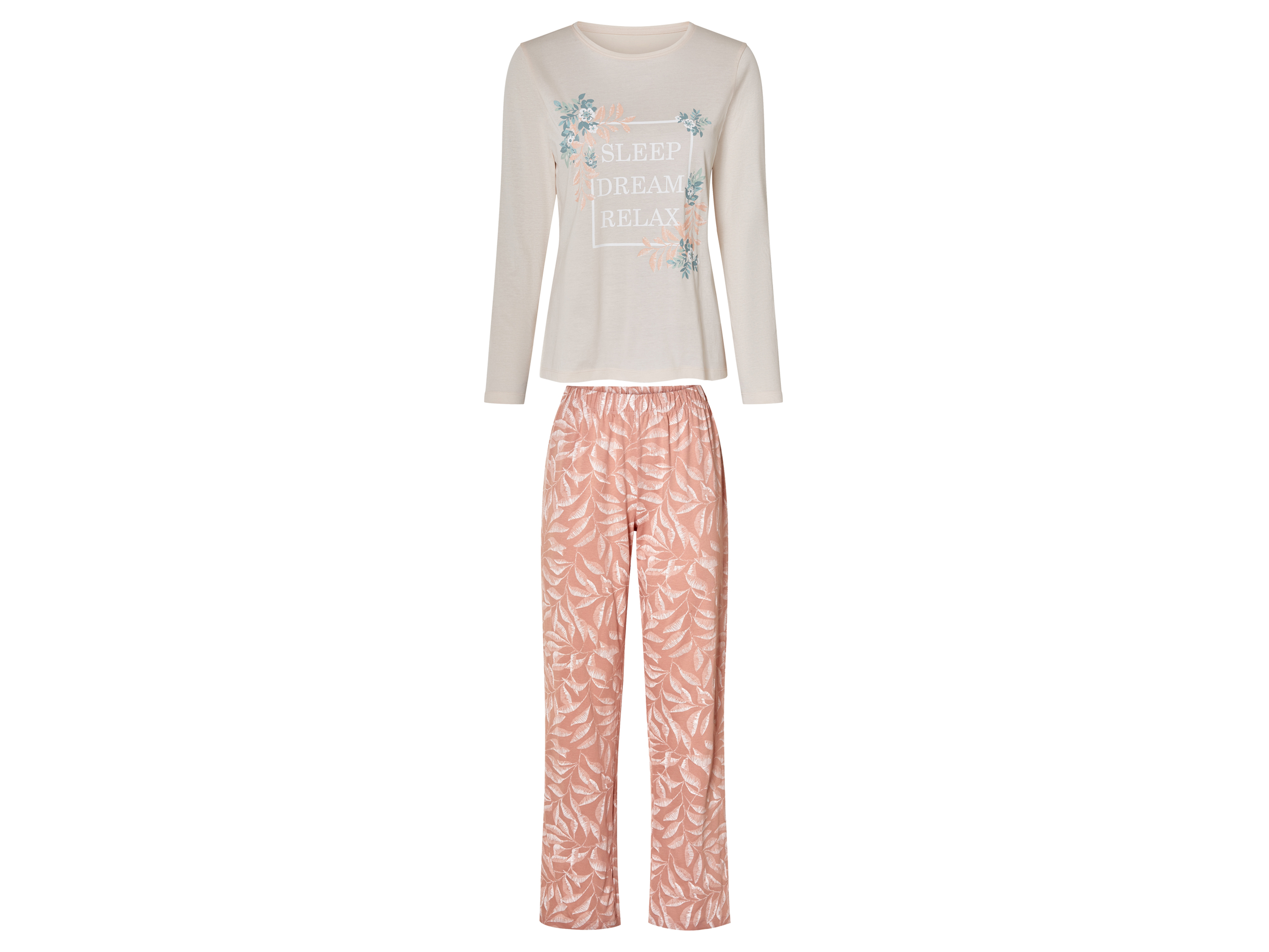 esmara Piżama damska z bawełny Różowy, XS 32/34