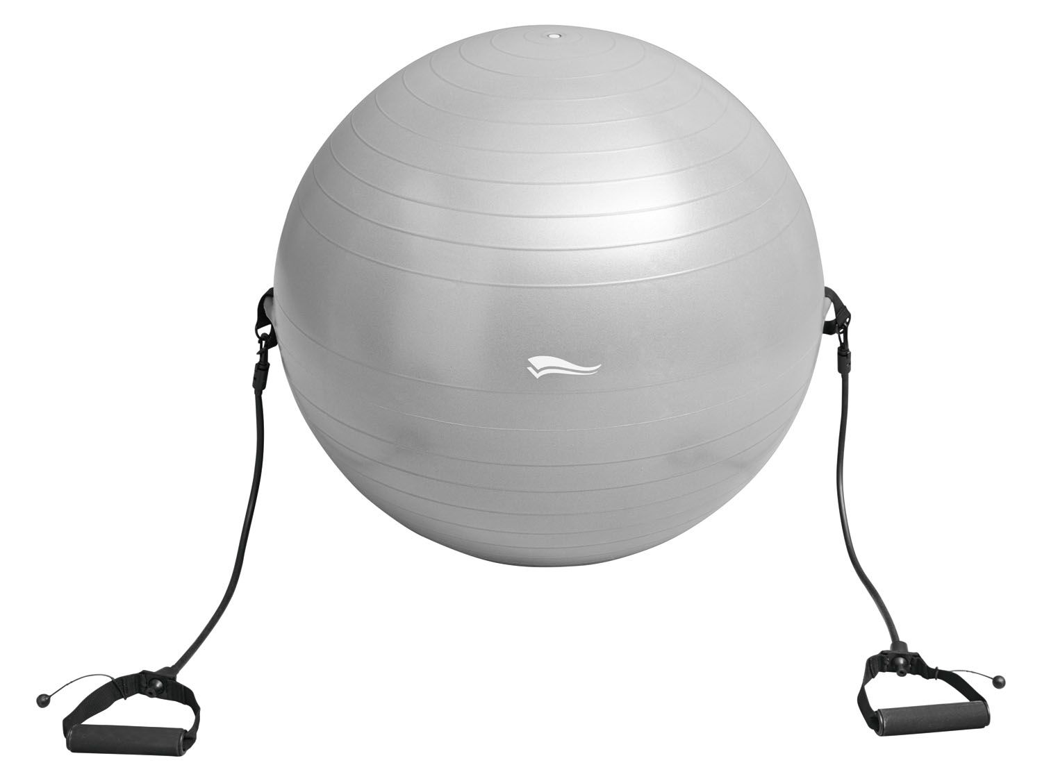 Crivit Piłka gimnastyczna Ø ok. 65 cm, 1 sztuka Piłka gimnastyczna z taśmami