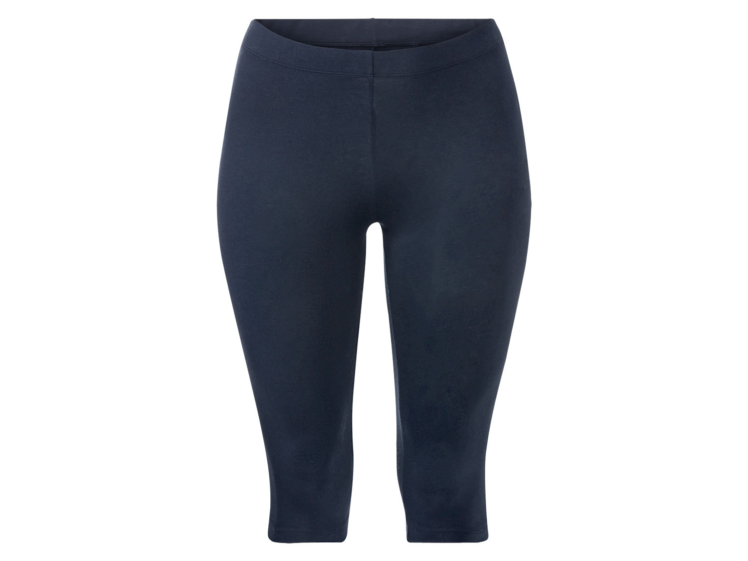 esmara Legginsy damskie 3/4, z bawełną XS 34/36, Granatowy