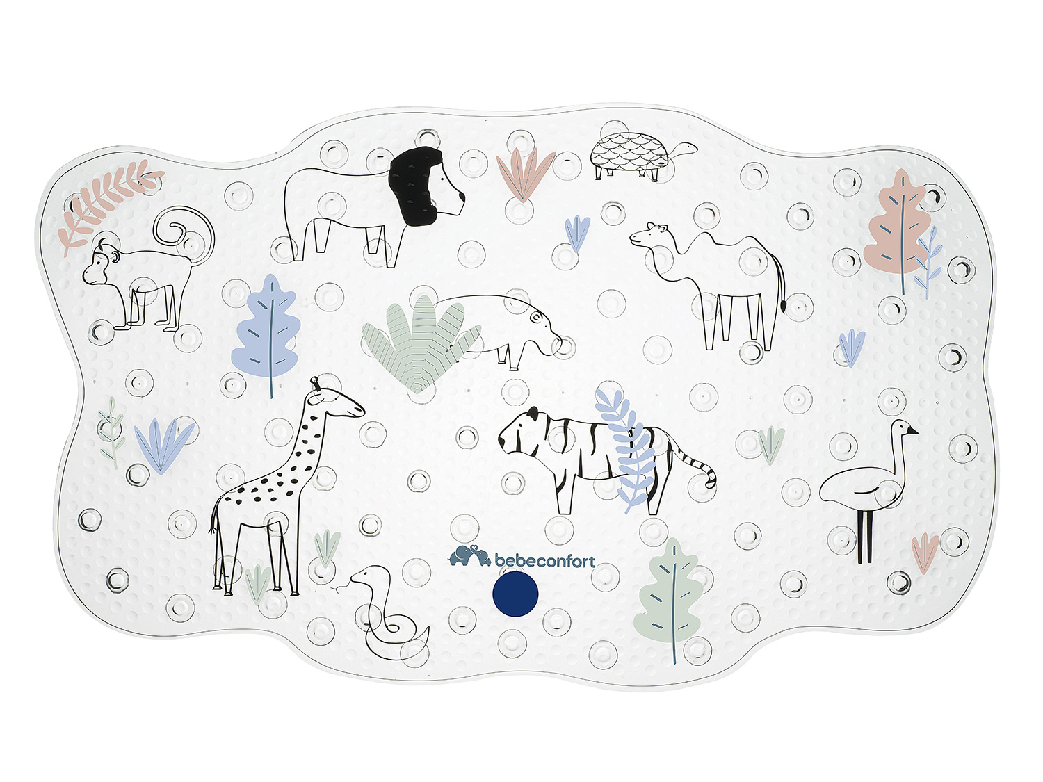 bebeconfort Mata do kąpieli dla dzieci, antypoślizgowa, z przyssawkami