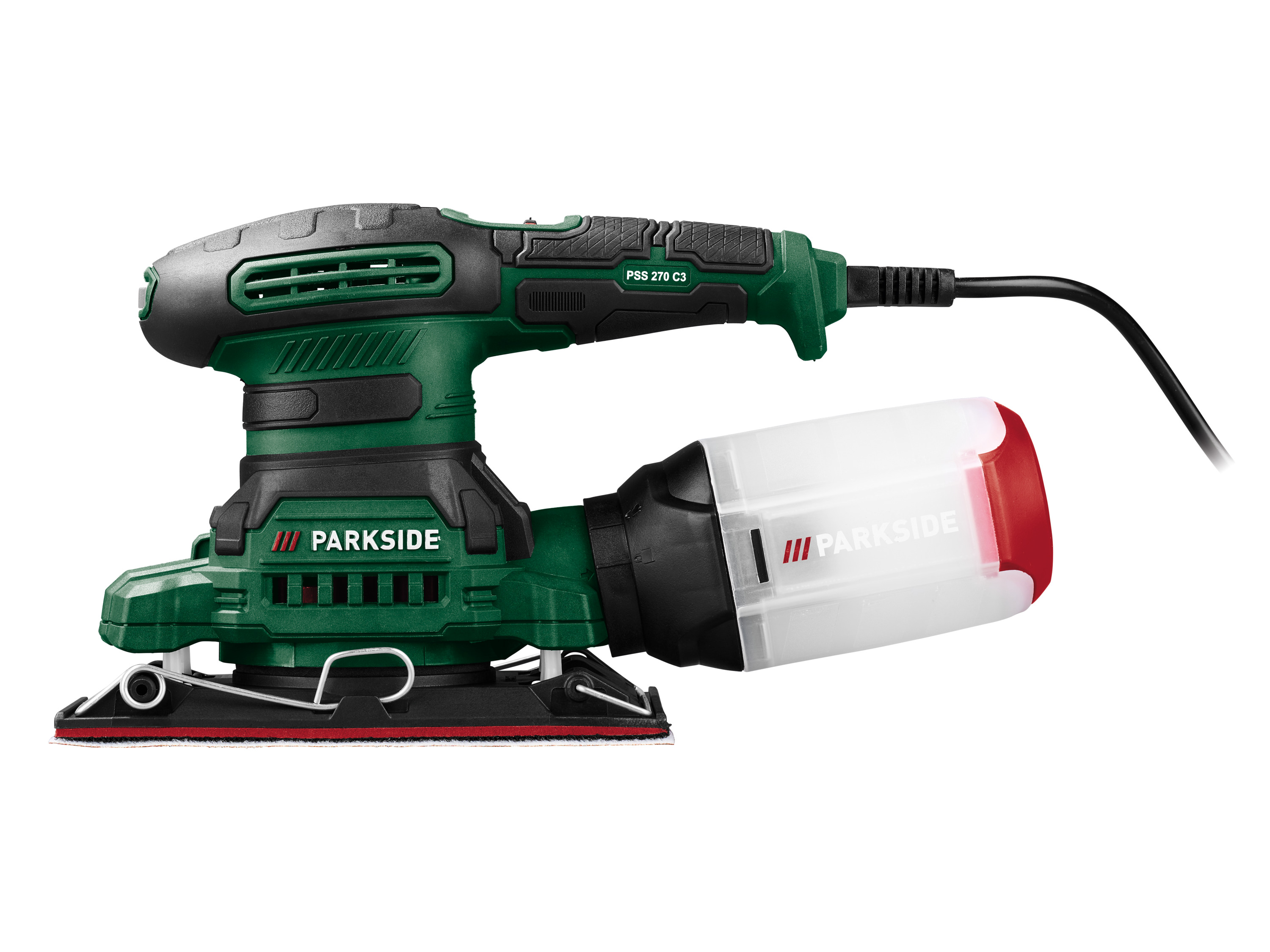 Parkside Szlifierka z zestawem akcesoriów, PMS 220 A1 Szlifierka oscylacyjna