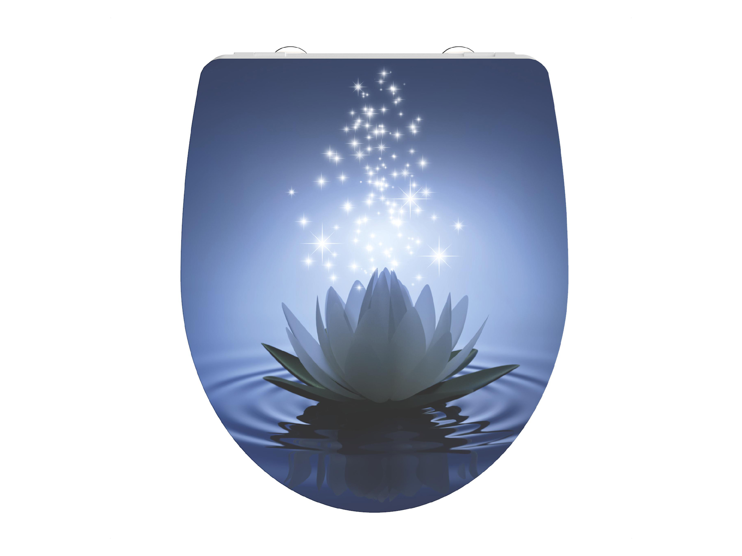 Schütte Deska sedesowa wolnoopadająca z duroplastu Lilia wodna