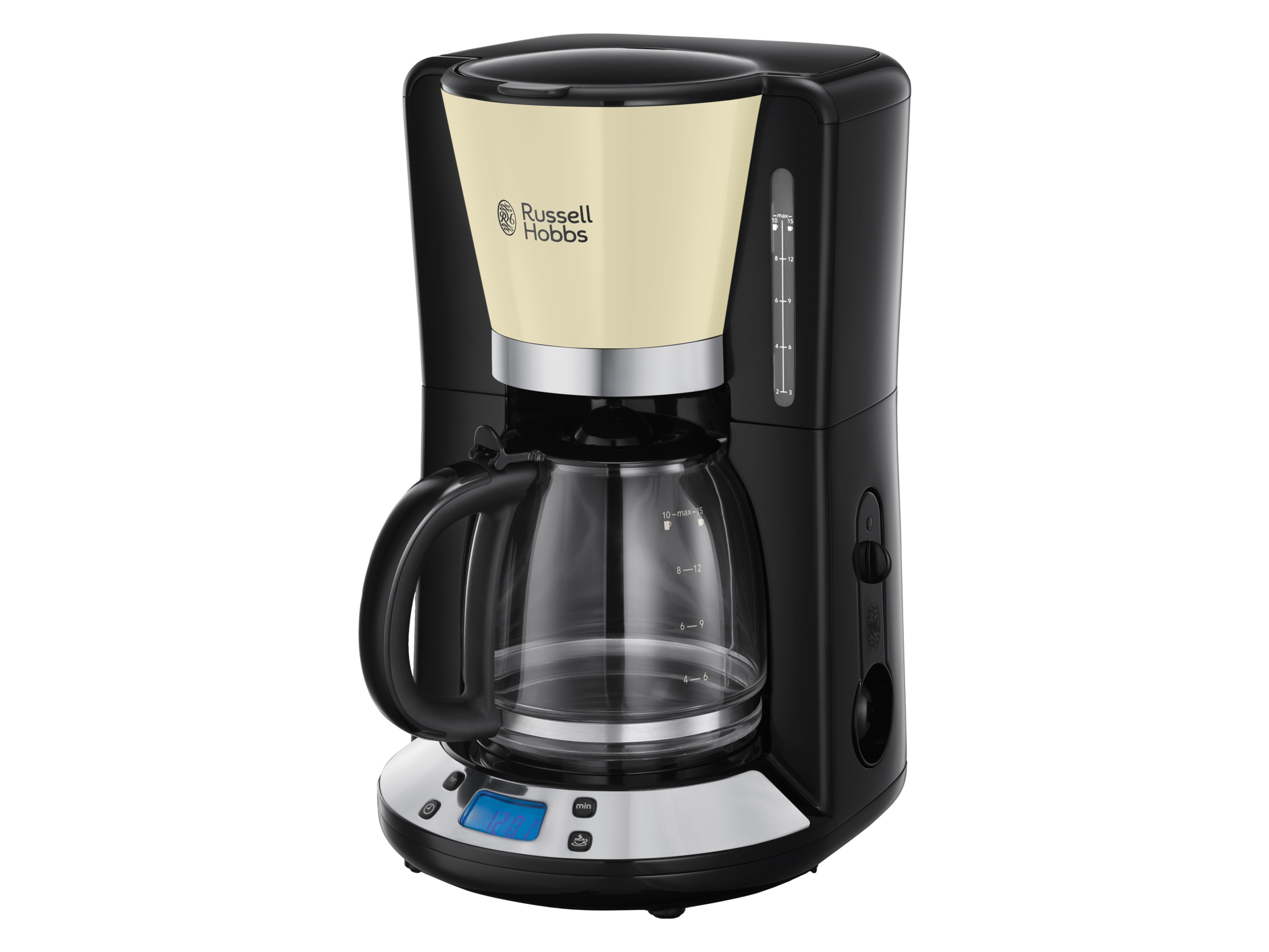 Russell Hobbs Ekspres przelewowy do kawy Colours Plus, 1,25 L Beżowy