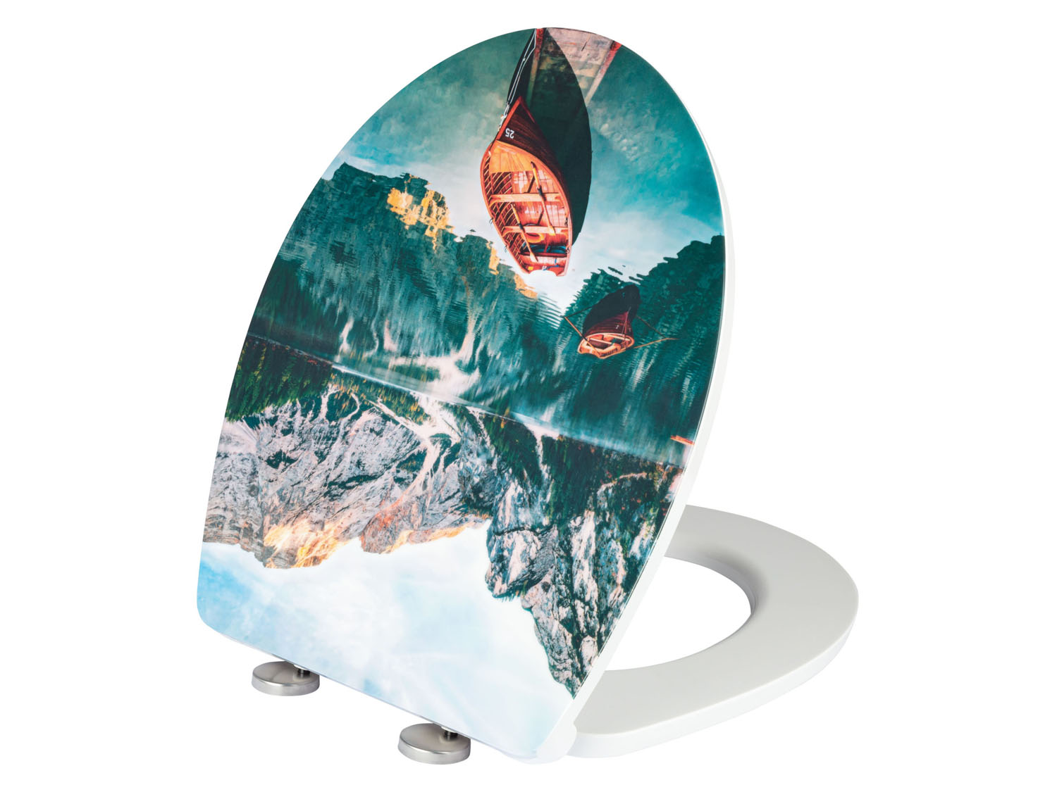 Wenko Deska sedesowa wolnoopadająca z duroplastu Motyw