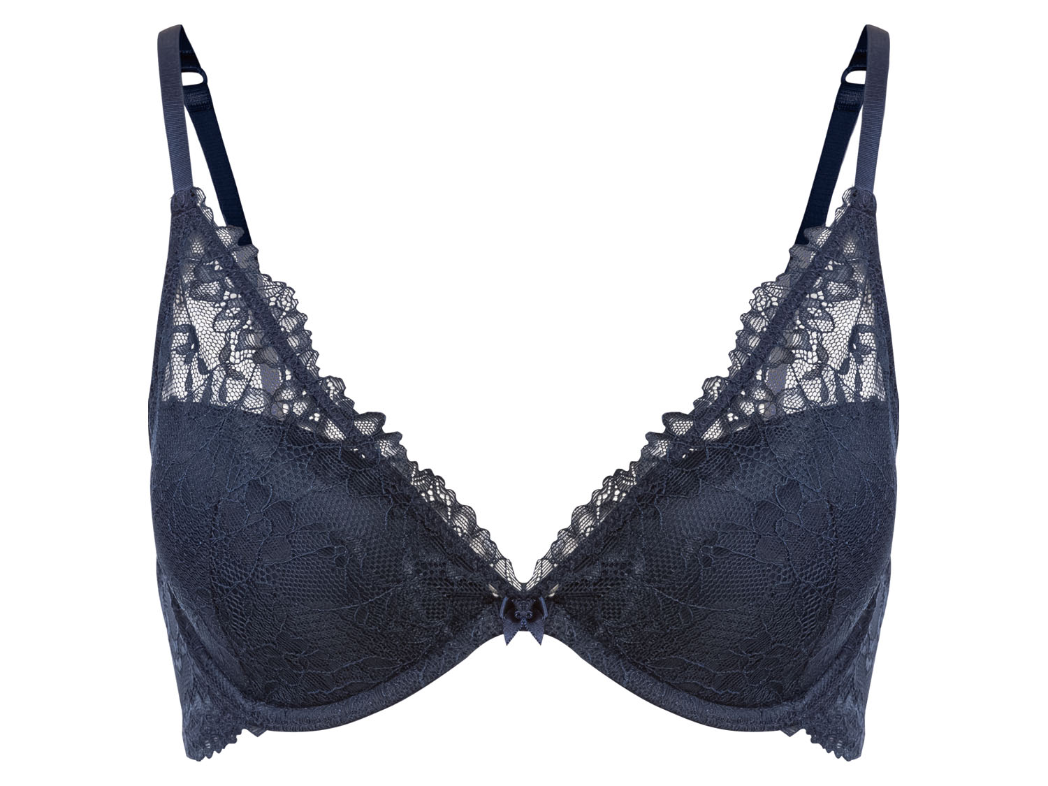 esmara Biustonosz damski bralette 80B, Granatowy