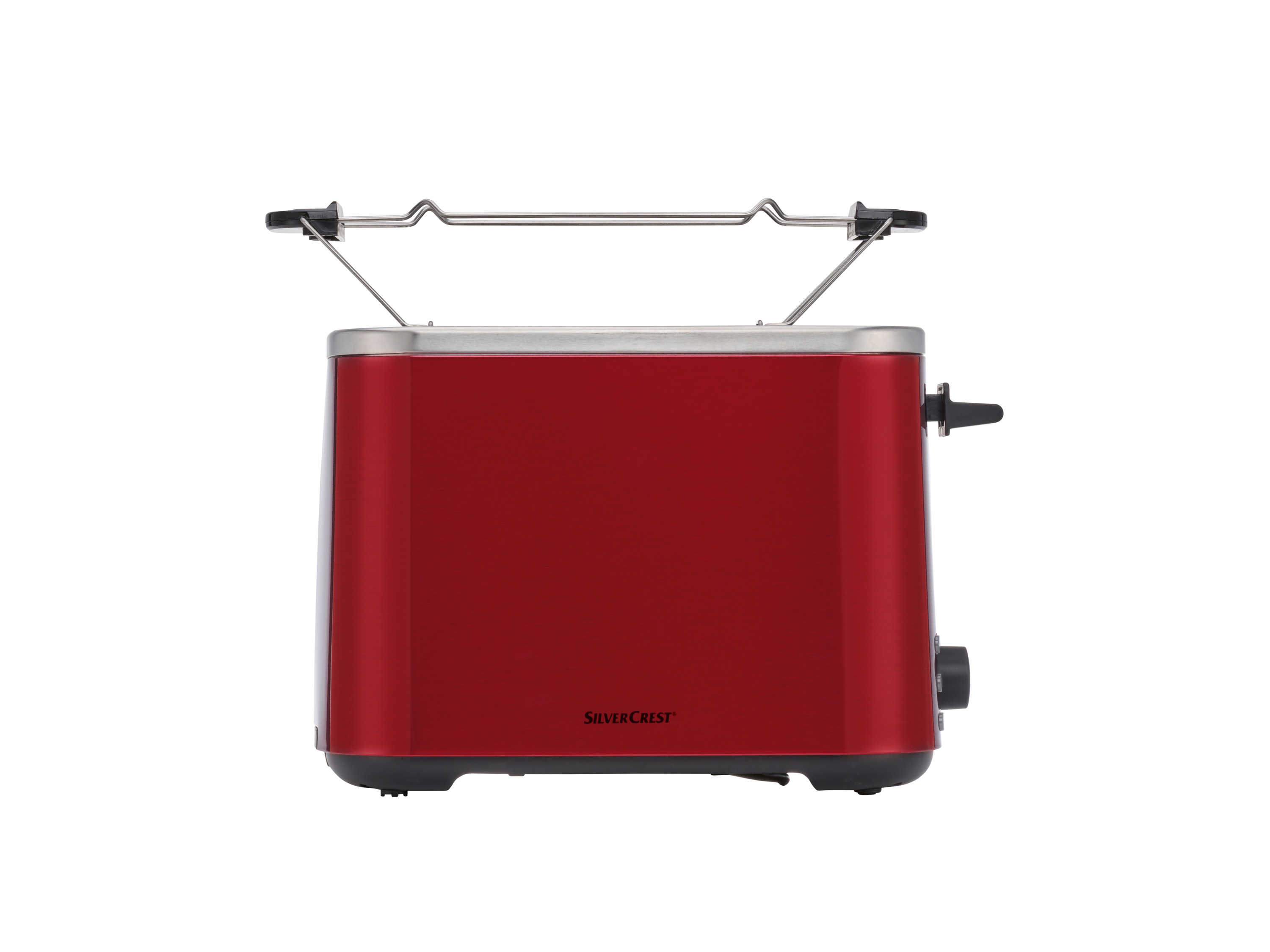 Silvercrest Kitchen Tools Toster ze stali nierdzewnej STE 850 E1 Czerwony