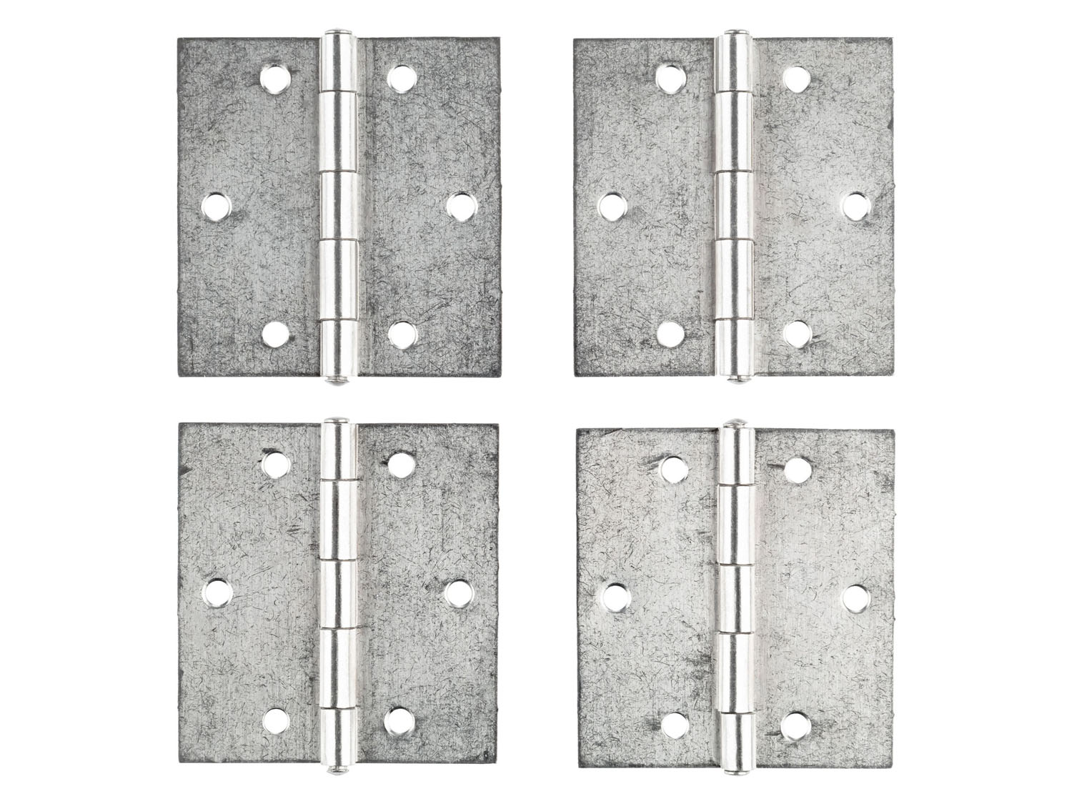 Parkside Zawiasy lub Zasuwki Zestaw 4 średnich zawiasów