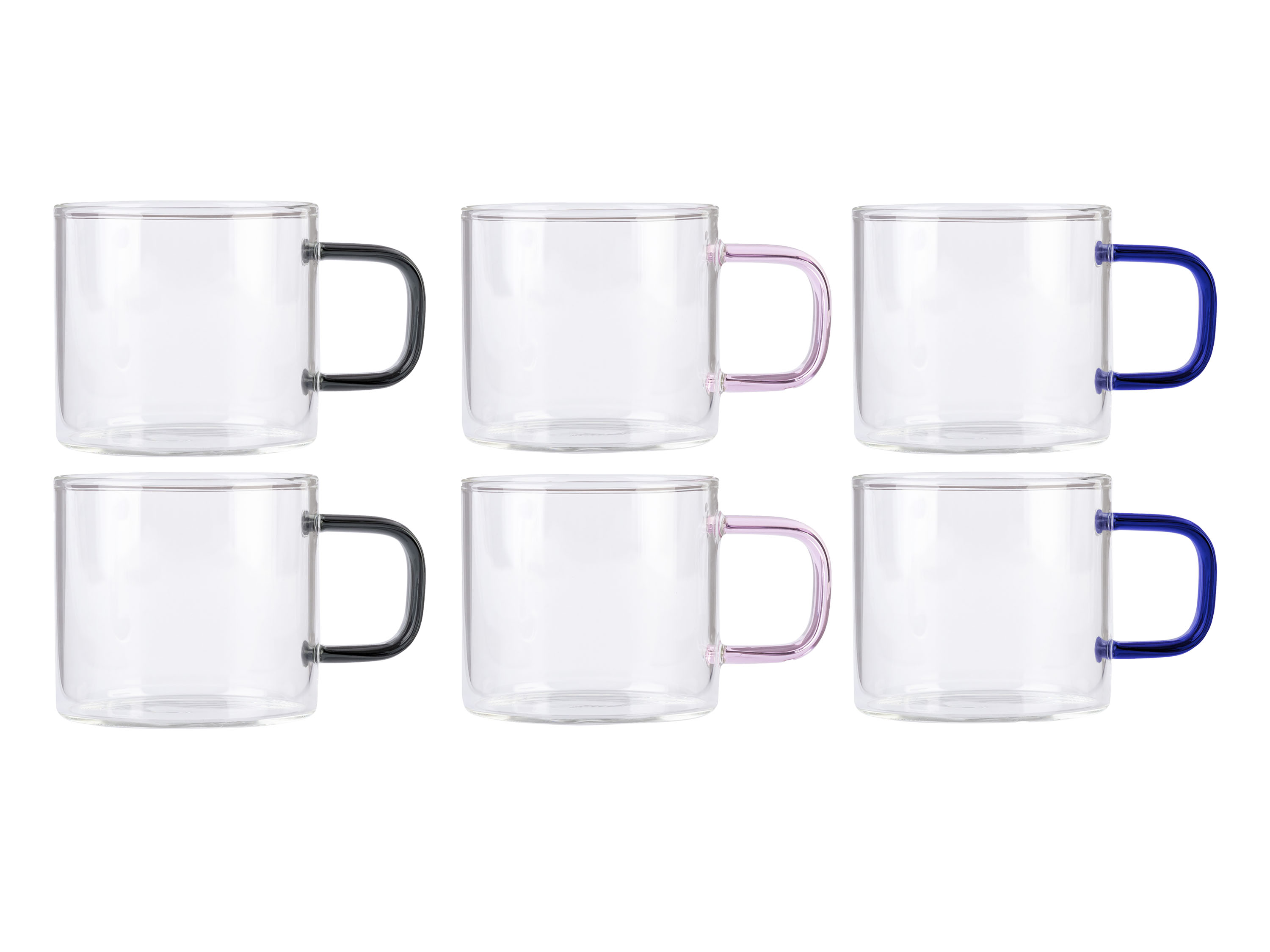 Ernesto Zestaw szklanek / Dzbanek do herbaty Filiżanki do espresso, 6 szt.