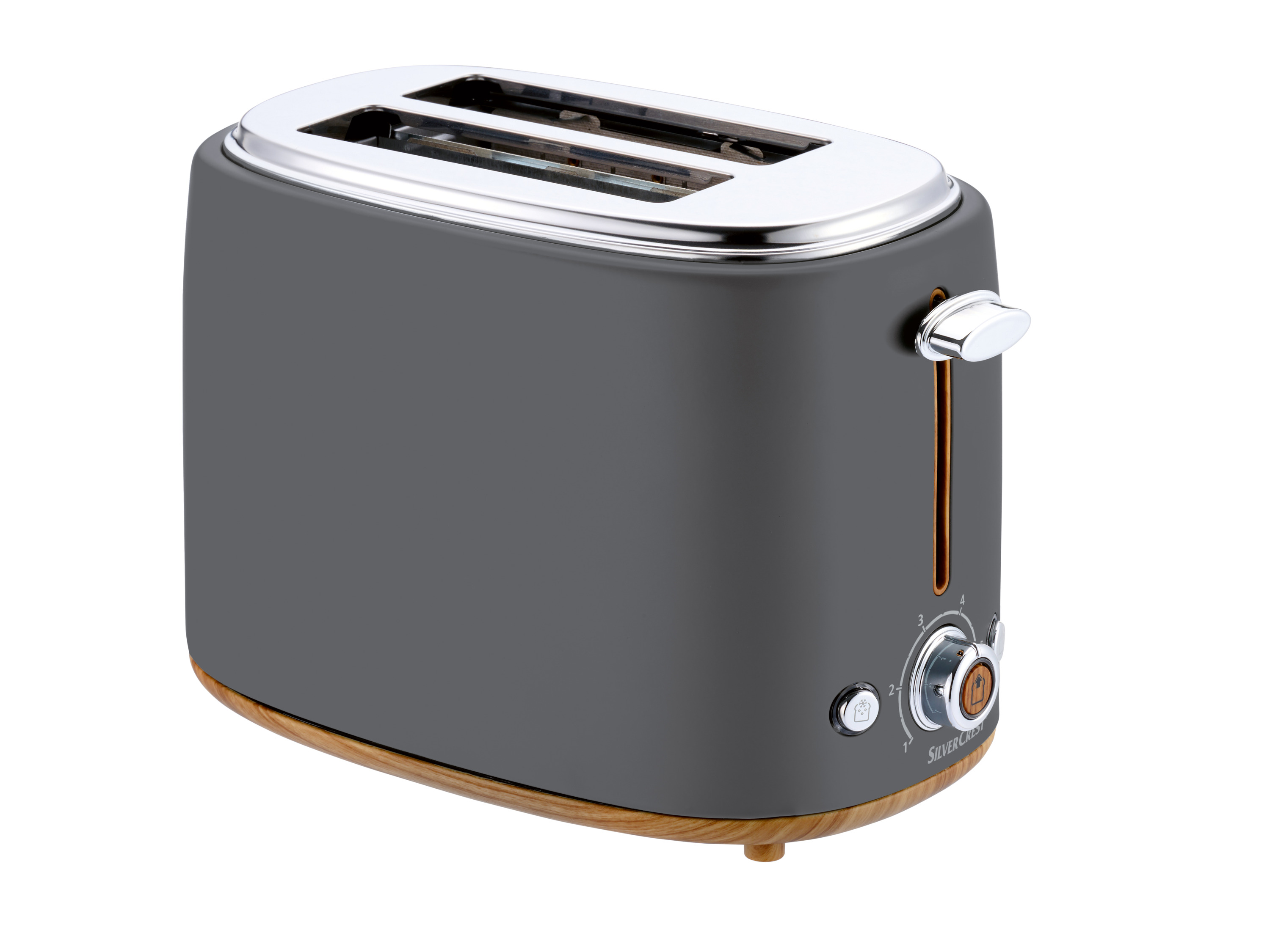 Silvercrest Kitchen Tools Toster, 950 W Szary